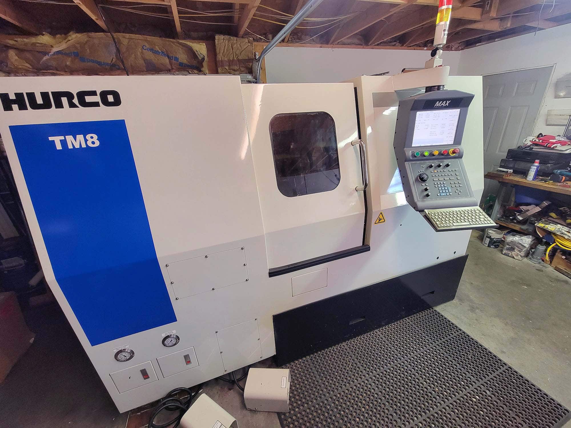 Hurco TM8 CNC Lathe, 2011 - Tailstock, Under 500 Hours, CLEAN! - Image 2