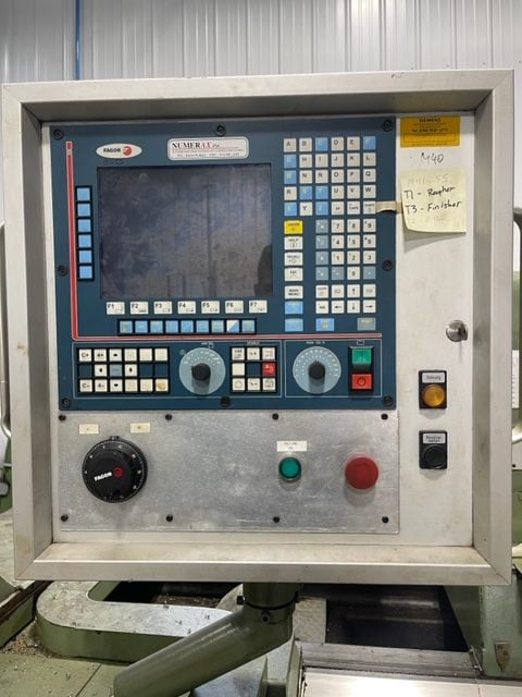 Wohlenberg Hannover VM 1250 NC CNC Flat Bed Lathe- 54" x 162", 6" Bore, CNC Retrofit 2006 - Image 3