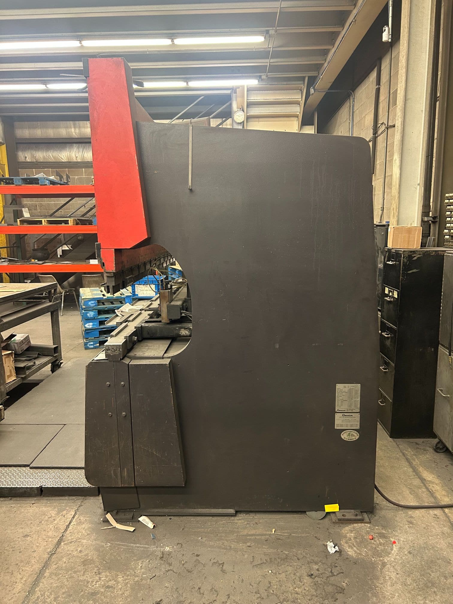 187 Ton x 13' Amada HFB 1704 CNC Press Brake, 1998 - Image 3