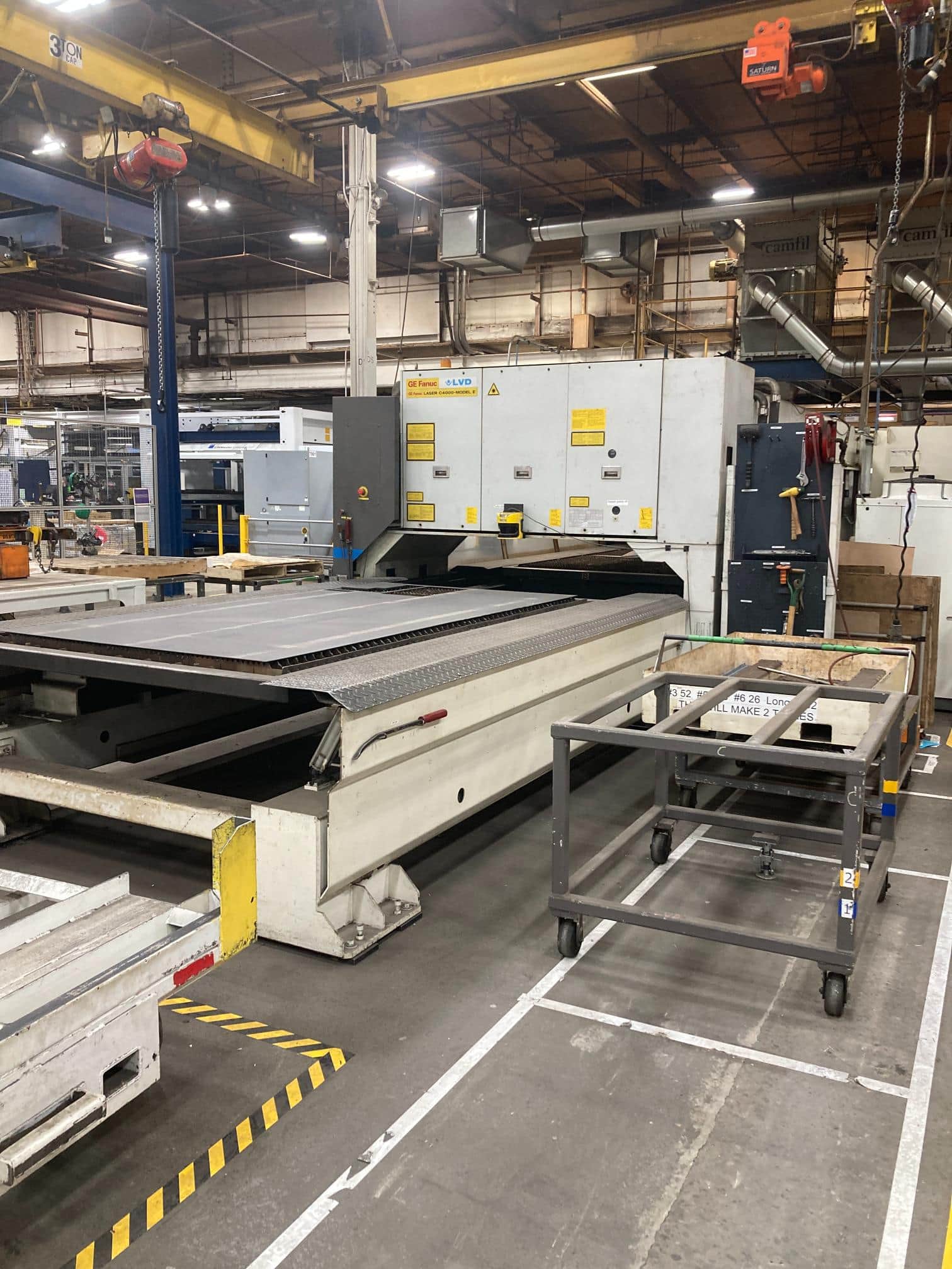 4000W 5x10 LVD C4000-Model E CO2 Laser - 2005, Pre-Removal Pricing