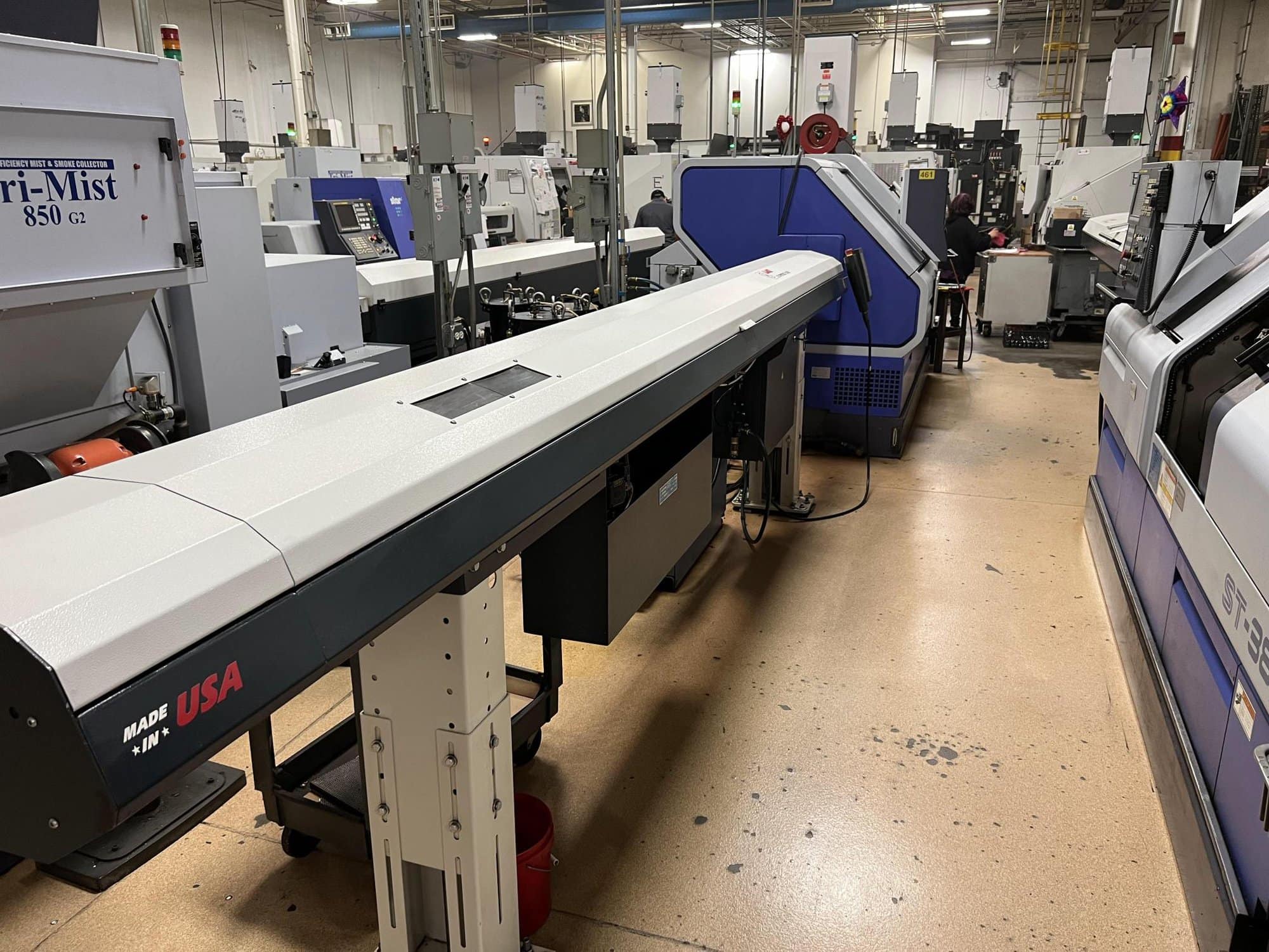 Star ECAS 20T CNC Swiss Lathe, 2011 - Bar Feeder
