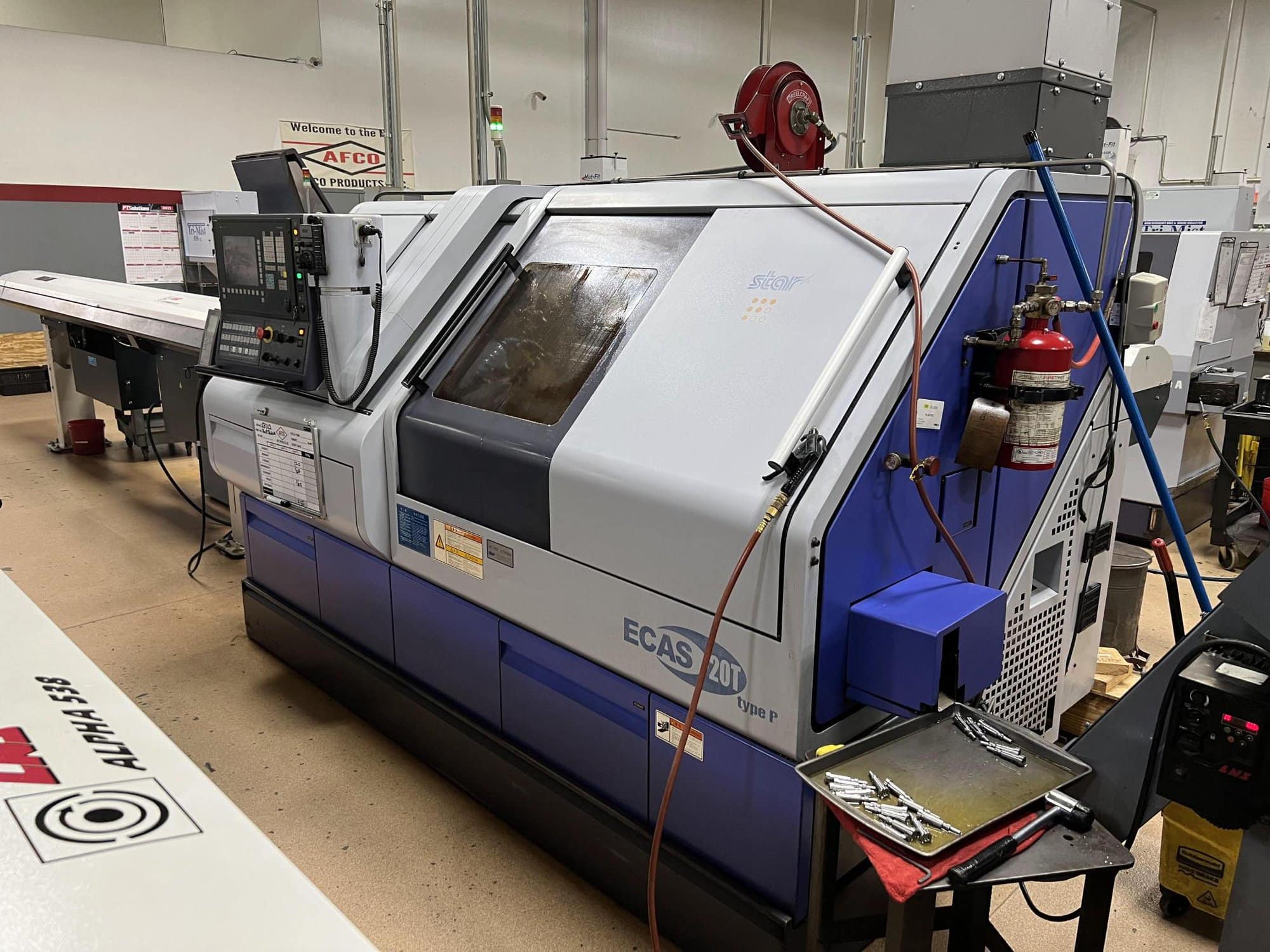 Star ECAS 20T CNC Swiss Lathe, 2011 - Bar Feeder - Image 3