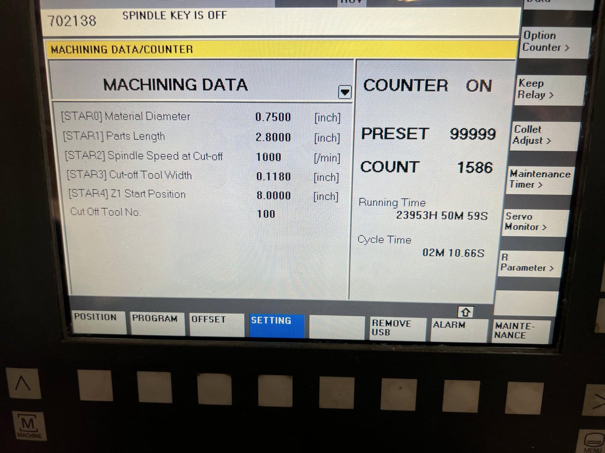 Star ECAS 20T CNC Swiss Lathe, 2011 - Bar Feeder - Image 11