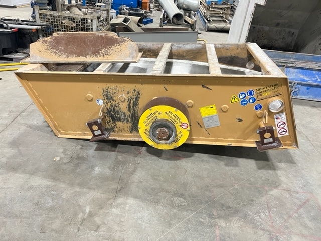 4' x 8' Midwestern Industries MEV 48-1 Single Deck Heavy Duty Two Bearing Vibrating Screen, 2020 - Image 2