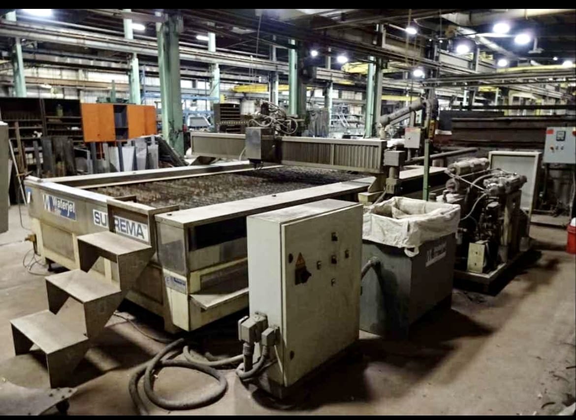 6' x 12' Mitsubishi Suprema Waterjet, 2007 - 60,000 PSI - Image 4