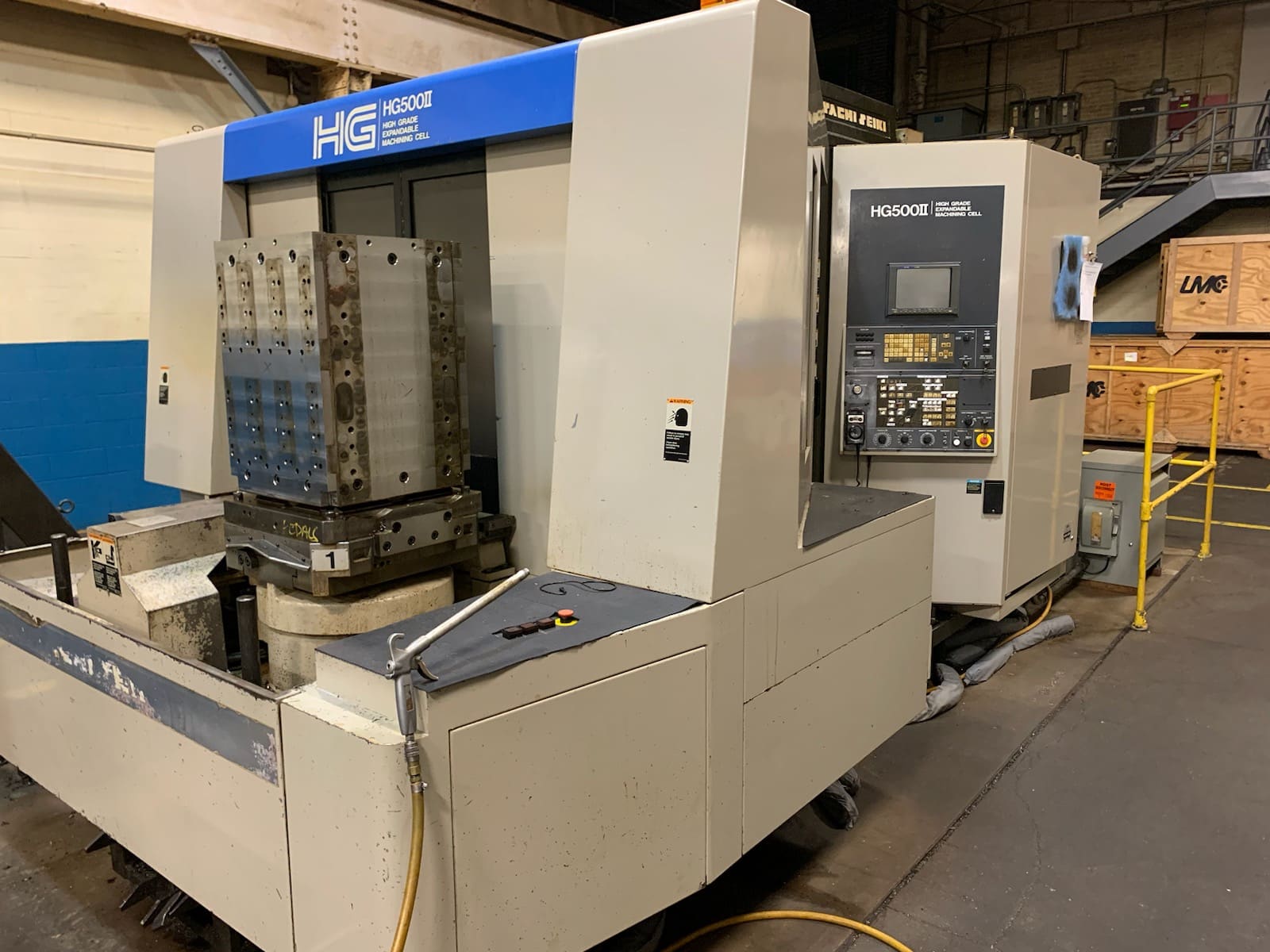 Hitachi Seiki HG500II 500mm HMC, 1997 - Cat 50, 6K RPM