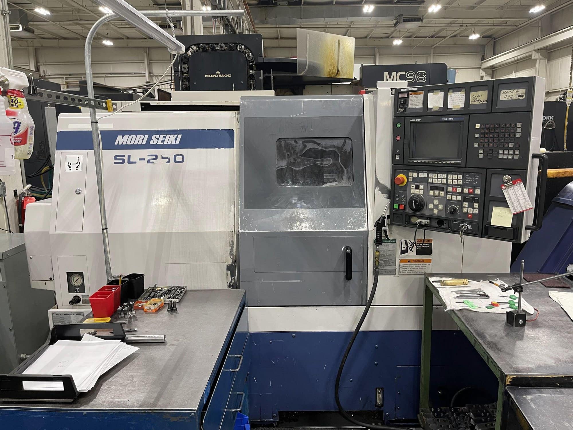 Mori Seiki SL-250B CNC Lathe, 1998
