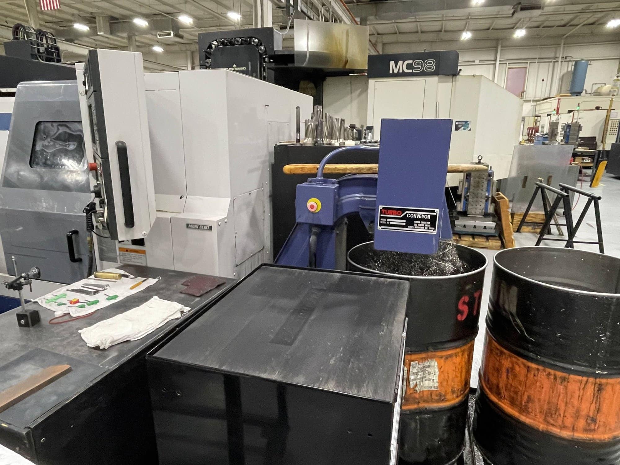 Mori Seiki SL-250B CNC Lathe, 1998 - Image 4