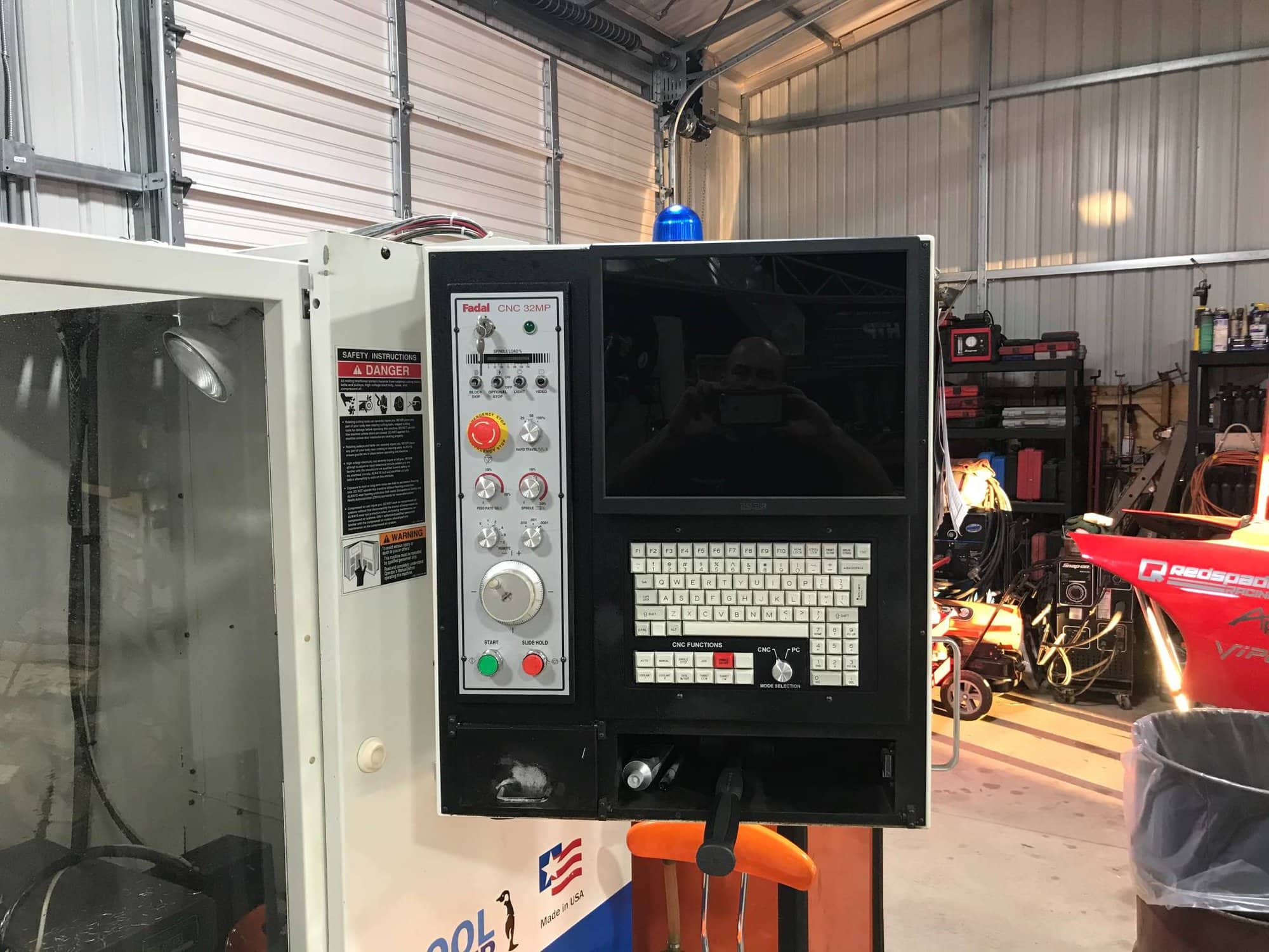 Fadal 4020 HT CNC VMC, 2005 - Extended Z, 4th-Axis, Rigid Tap, Expanded Memory - Available Immediately! - Image 5