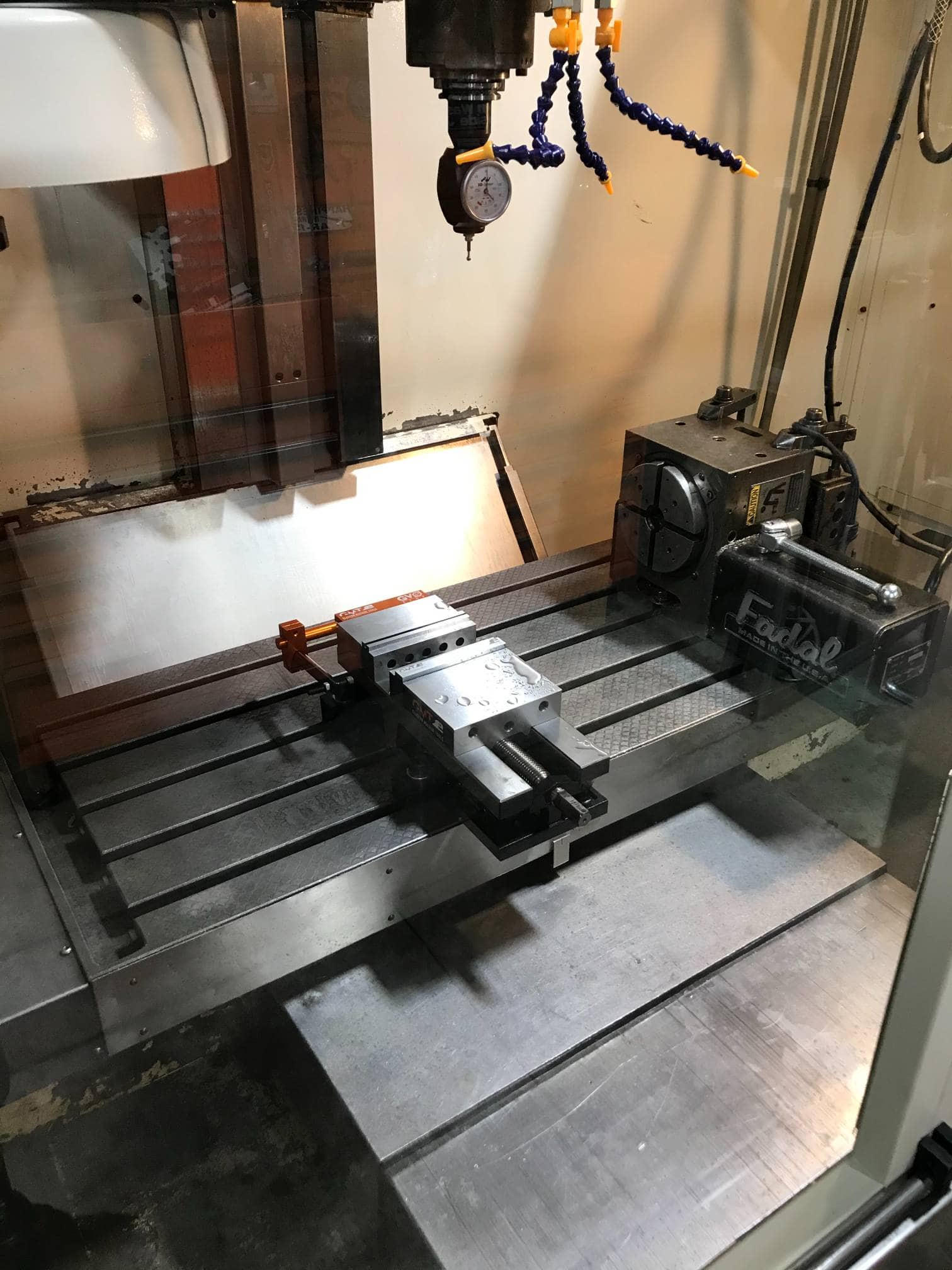 Fadal 4020 HT CNC VMC, 2005 - Extended Z, 4th-Axis, Rigid Tap, Expanded Memory - Available Immediately! - Image 6