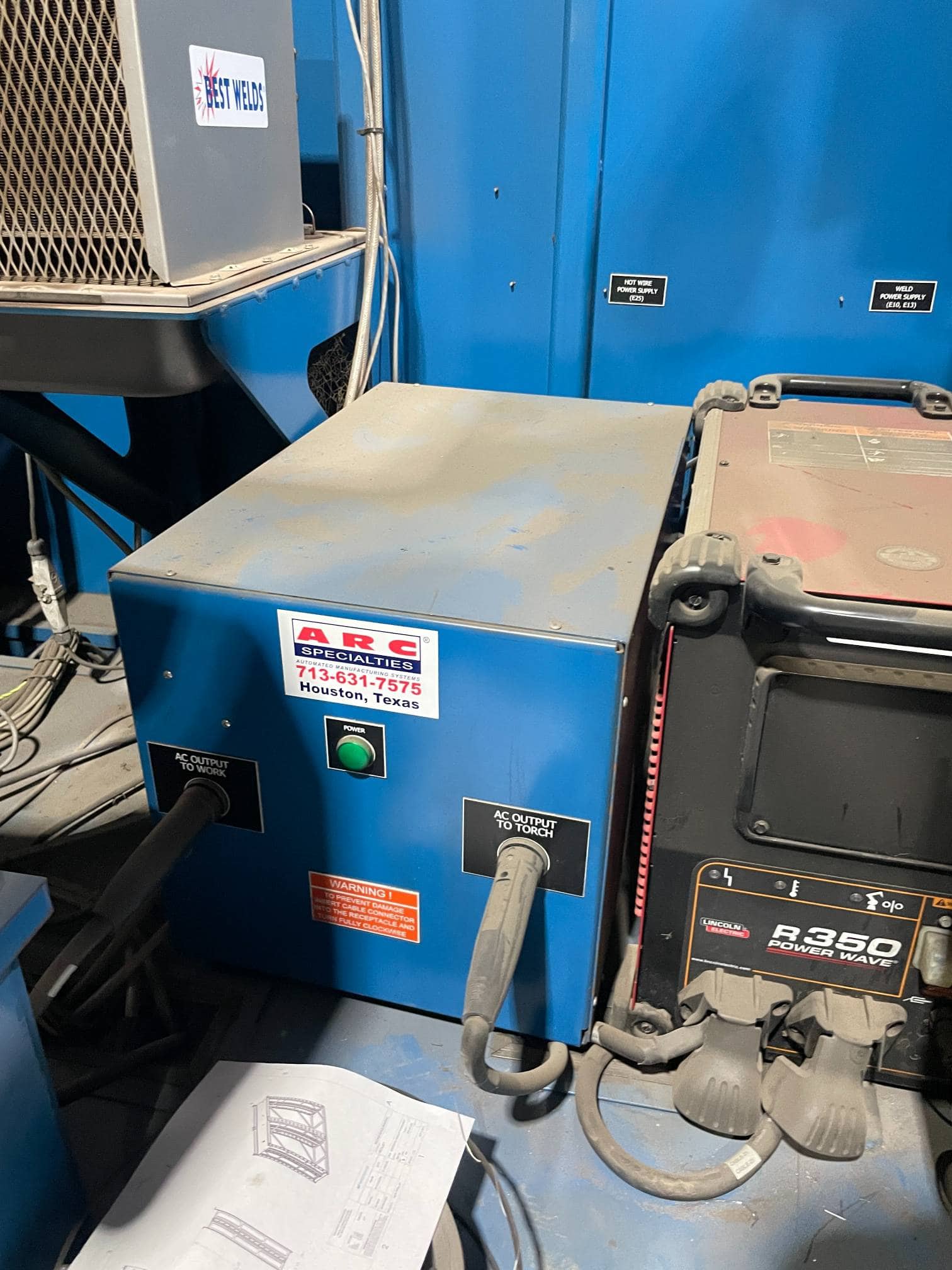 Arc Specialties MIG/TIG Weld Cell Equipped With Fanuc ARC Mate 120iC, 2013 - Image 8