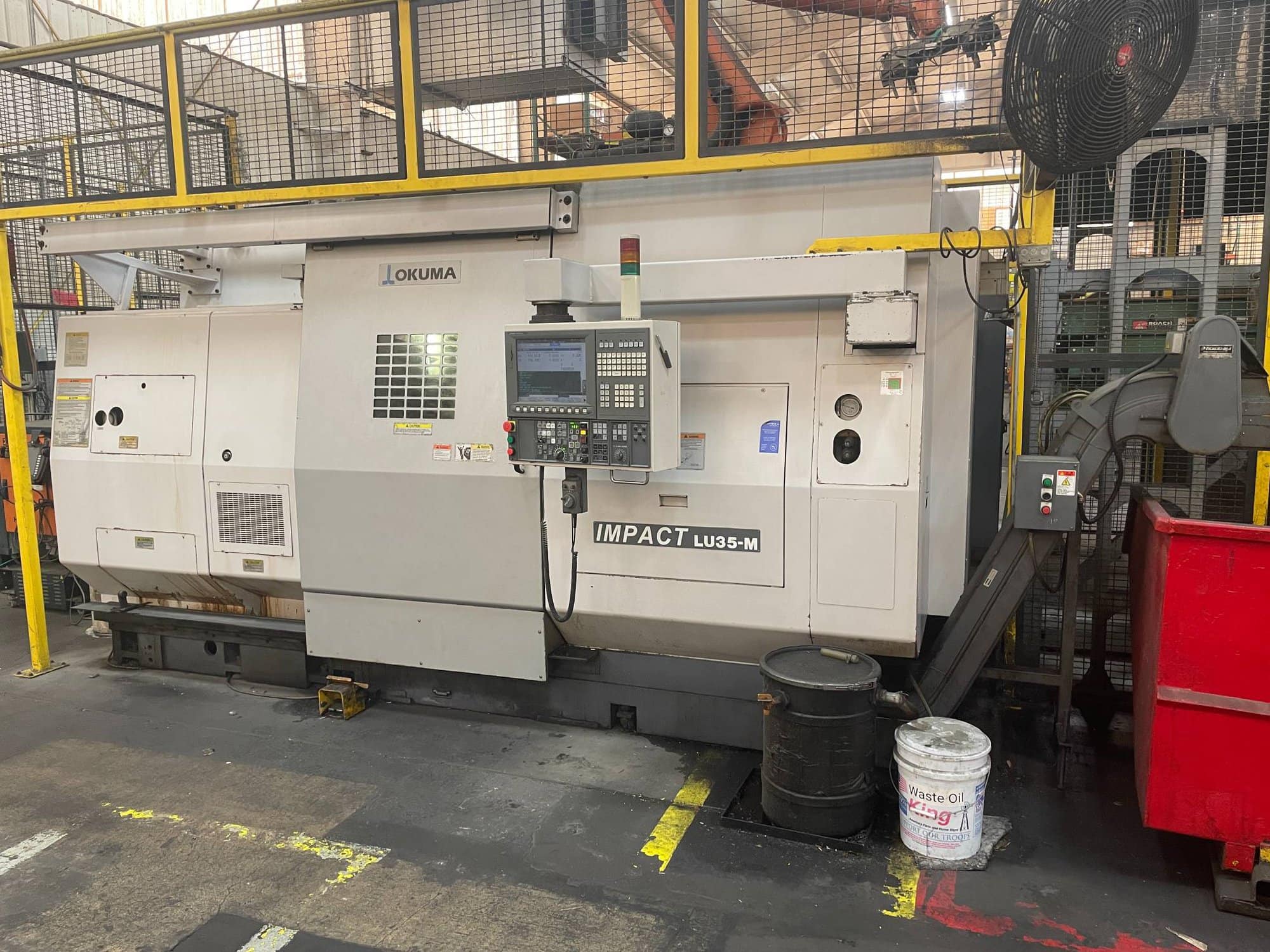 Okuma Impact LU35-M CNC Lathe, 2013 - 4-Axis, Live Tool, Pre-Removal Pricing