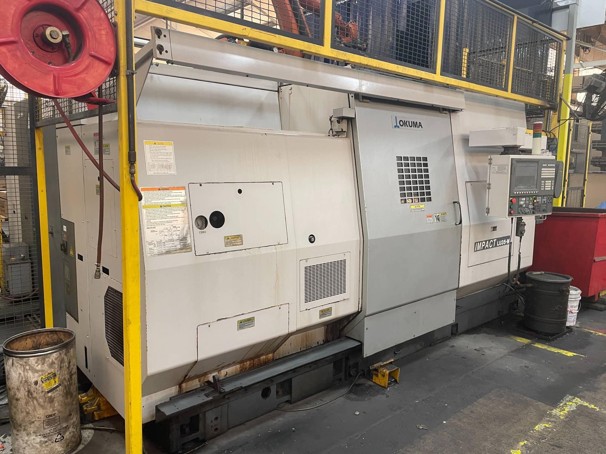 Okuma Impact LU35-M CNC Lathe, 2013 - 4-Axis, Live Tool, Pre-Removal Pricing - Image 4