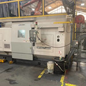 Okuma Impact LU35-M CNC Lathe, 2013 - 4-Axis, Live Tool