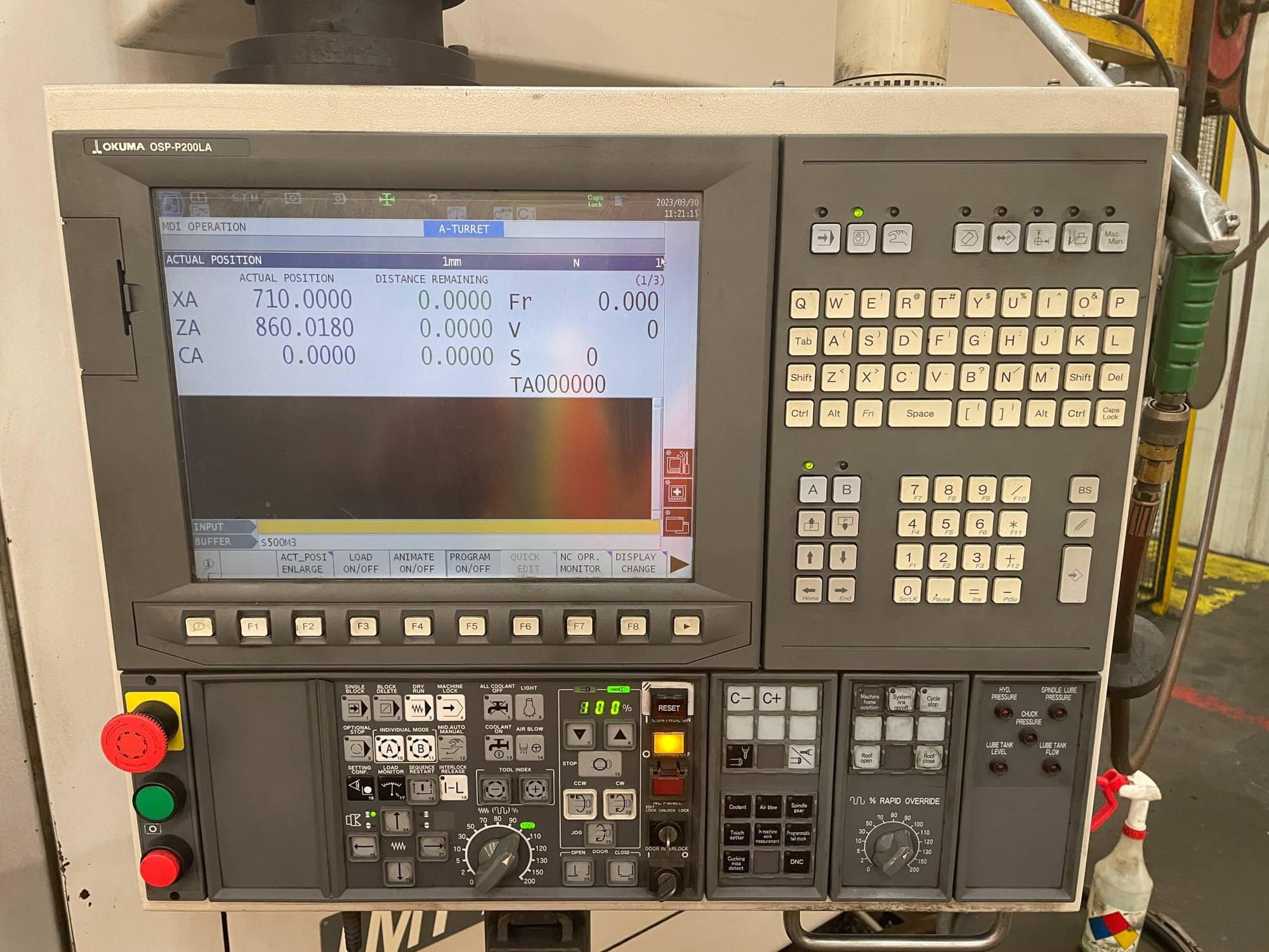 Okuma Impact LU35-M CNC Lathe, 2013 - 4-Axis, Live Tool - Image 2