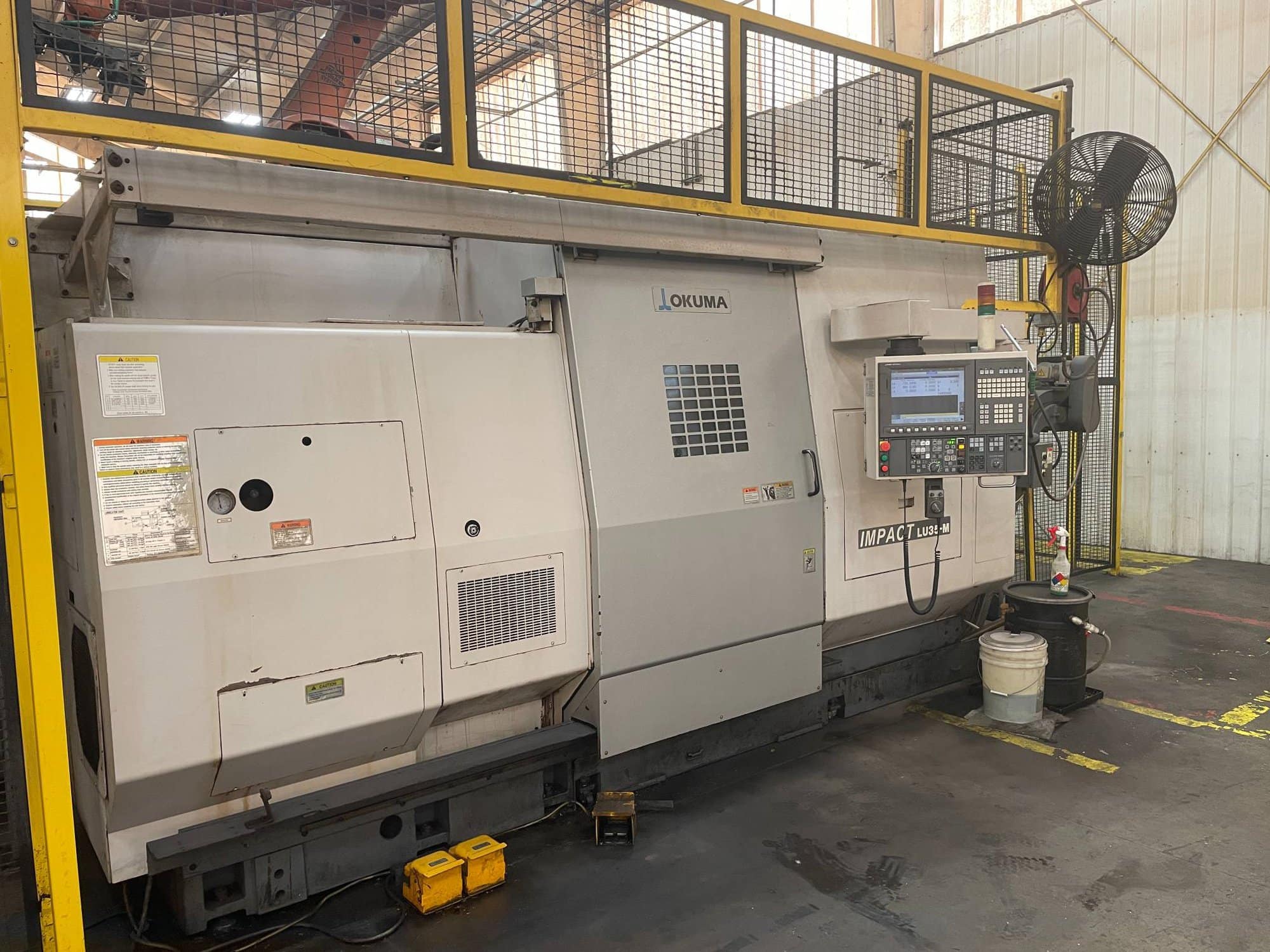 Okuma Impact LU35-M CNC Lathe, 2013 - 4-Axis, Live Tool - Image 3