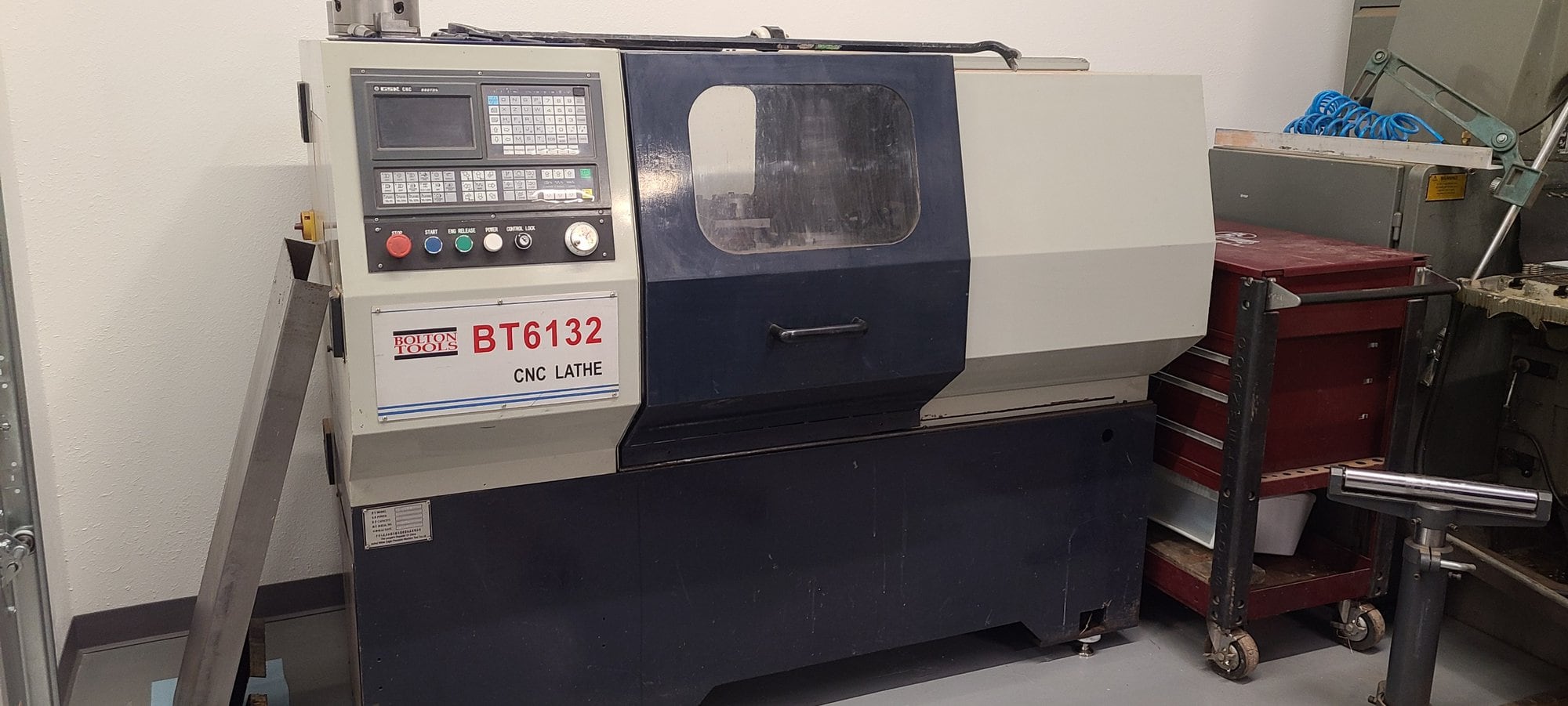13" x 40" Bolton BT6132 CNC Teach Lathe, 2012 - Tailstock, Available Immediately