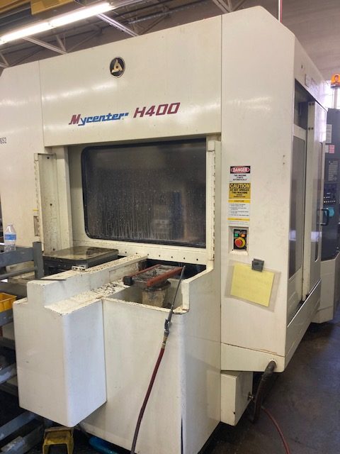 Kitamura MyCenter H400 HMC, 1998 - 400mm, Full 4th, 100 ATC, Fanuc