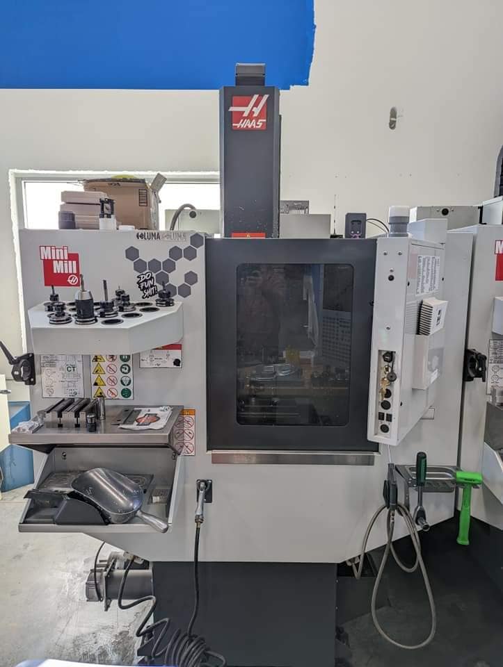Haas Mini Mill VMC, 2020 - TSC, WIPS, 4th Wired
