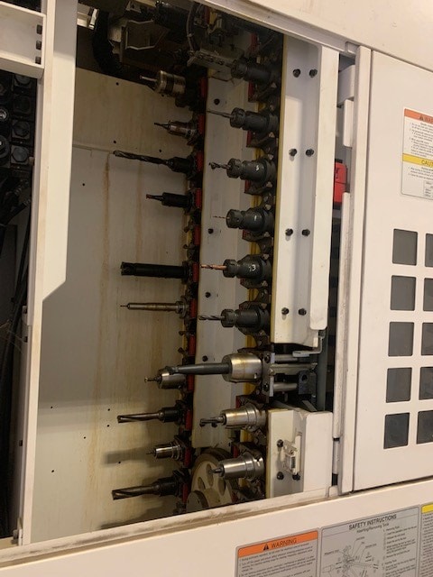 Okuma Multus U4000 CNC Lathe, 2015 - Sub Spindle, Live Tooling, Multi-Axis, Chip Conveyor - Image 4