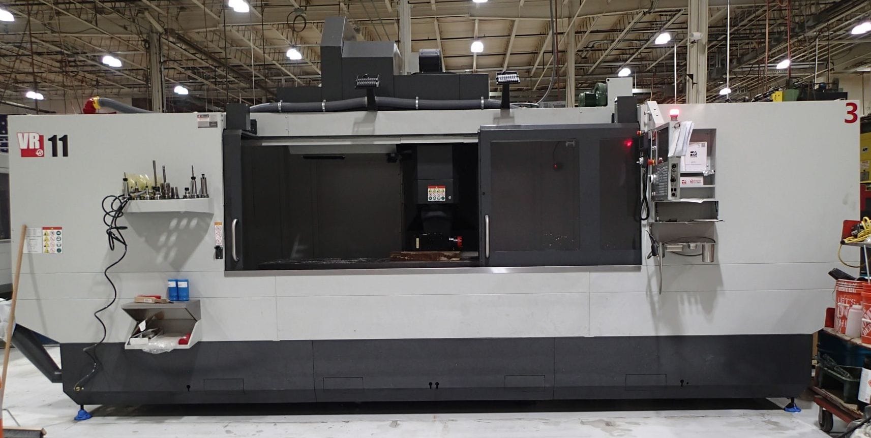 Haas VR-11 VMC, 2022 - 5 Axis, 20,000 RPM, Rigid Tapping, Chip Auger
