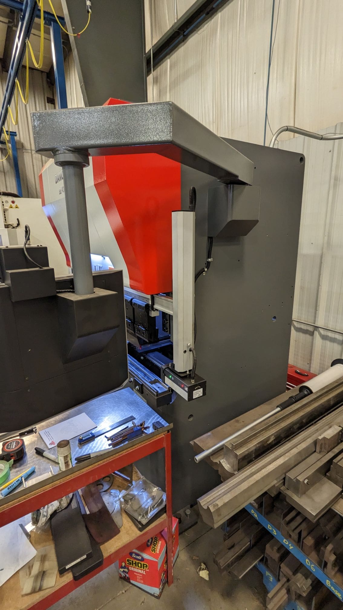 40 Ton x 4' Mitsubishi Diamond BB4013 Electric Press Brake, 2021 - Telescoping 5th Axis, Lazersafe Sentinel Plus - Image 2