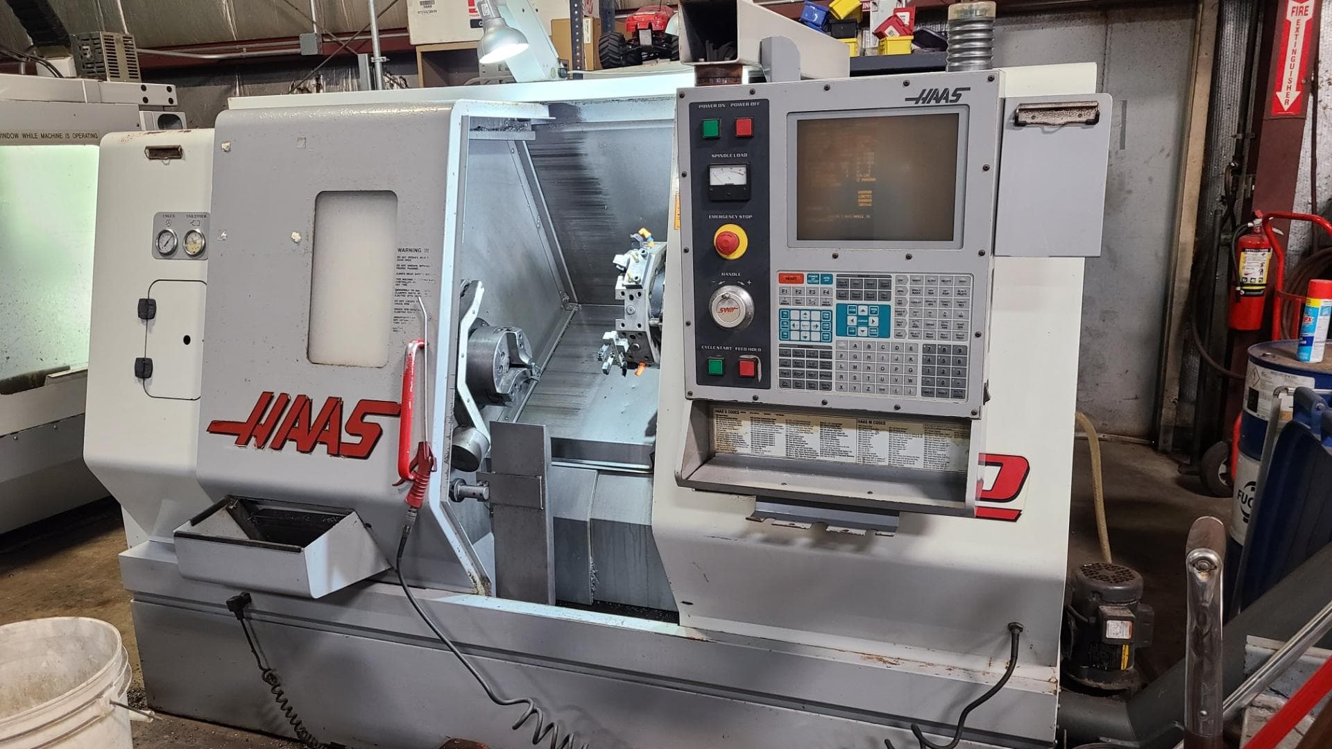 Haas SL-20T CNC Lathe, 2002 - Tailstock, Tool Setter - Image 2