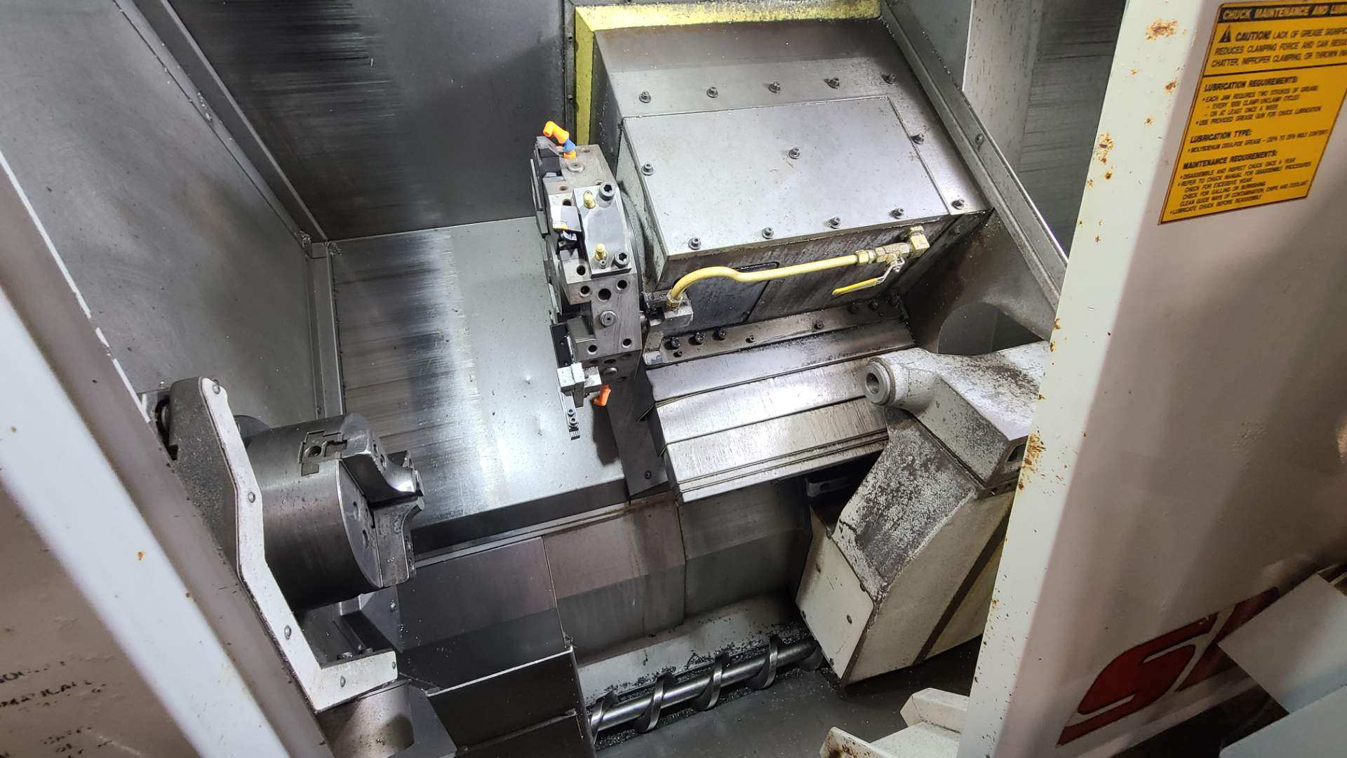 Haas SL-20T CNC Lathe, 2002 - Tailstock, Tool Setter - Image 3