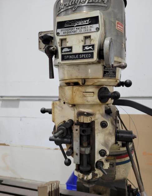 Bridgeport Series 1 Knee Mill, 1970 - Underpower - Image 2