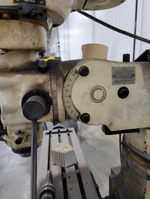 Bridgeport Series 1 Knee Mill, 1970 - Underpower - Image 5