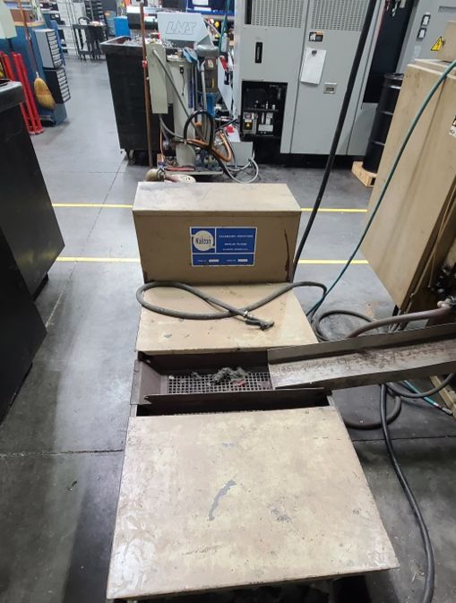37″ Timesavers 137-2HCMW Dual Head - Wet Type Belt Sander, 1990 - Image 5