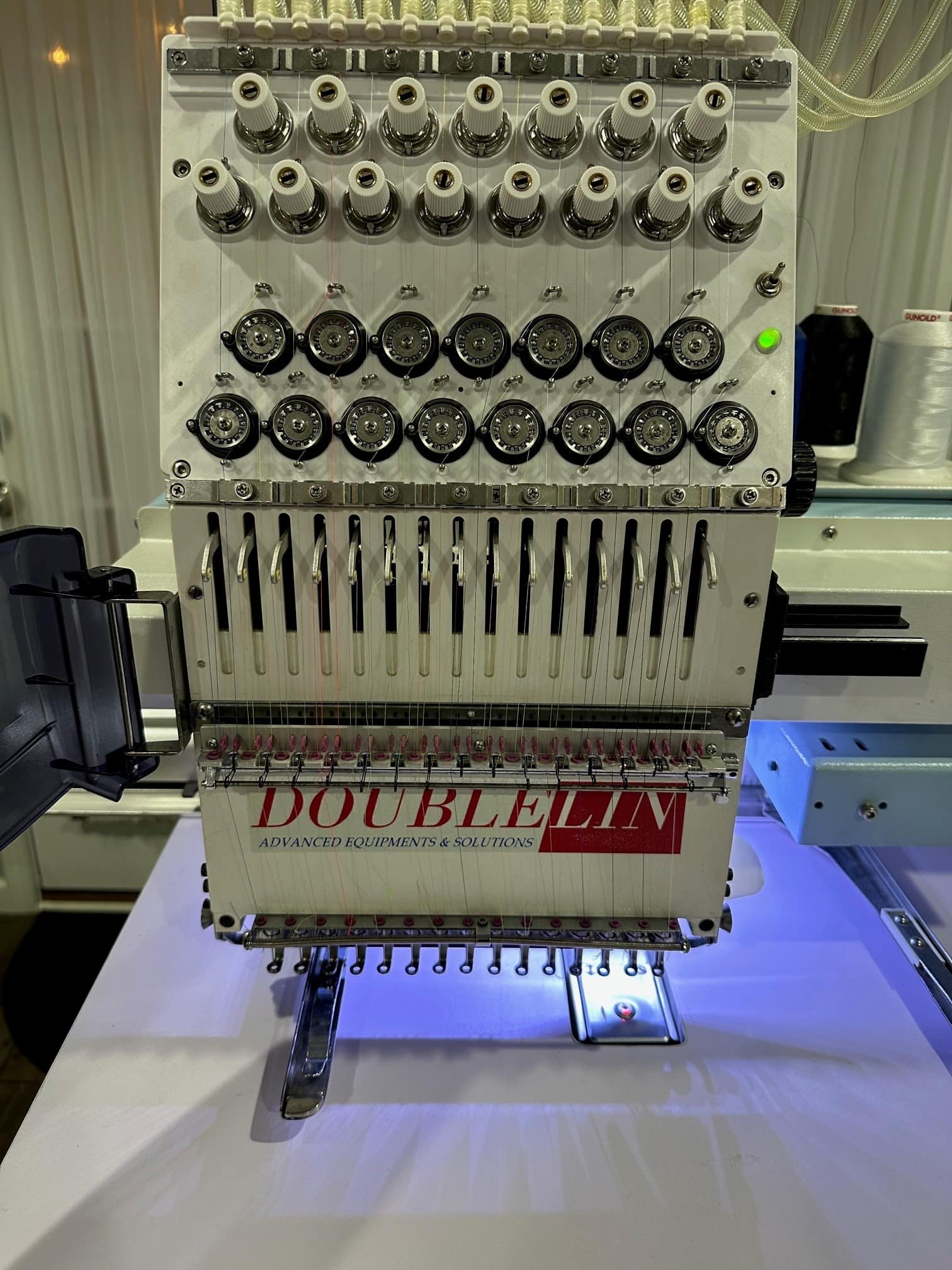 Doublelin DLCF-1501 Single Head Embroidery Machine, 2016 - Image 2