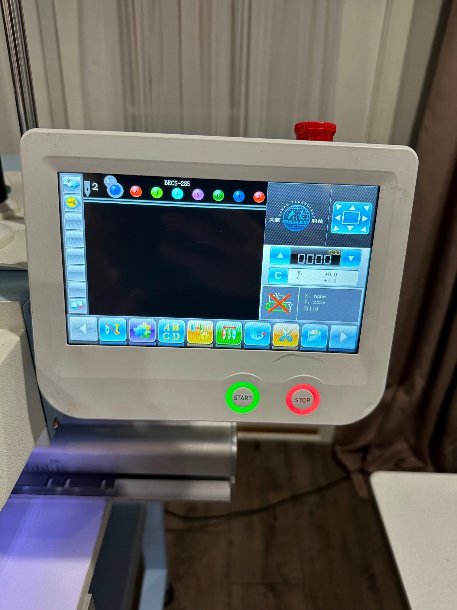 Doublelin DLCF-1501 Single Head Embroidery Machine, 2016 - Image 3