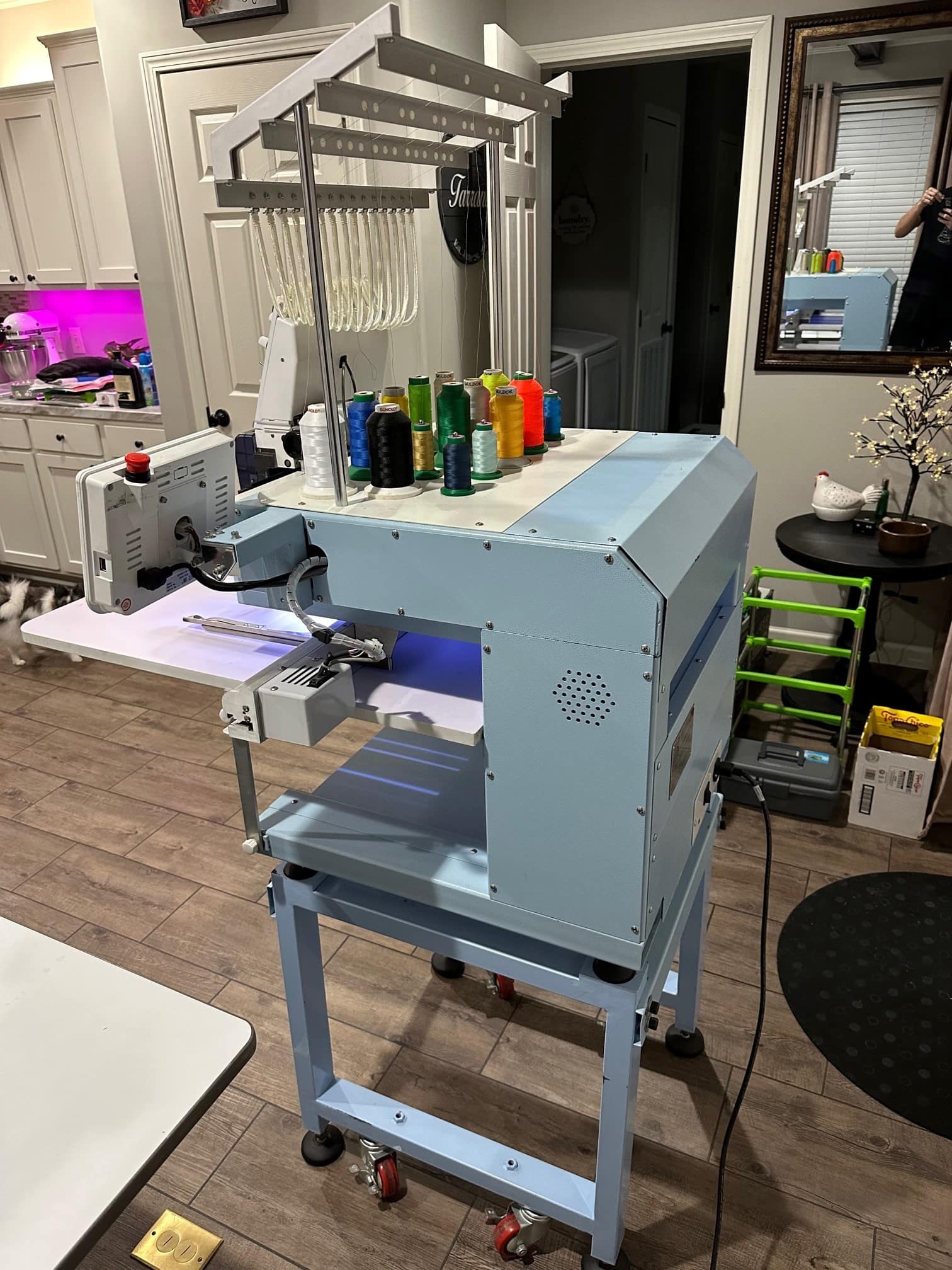 Doublelin DLCF-1501 Single Head Embroidery Machine, 2016 - Image 5