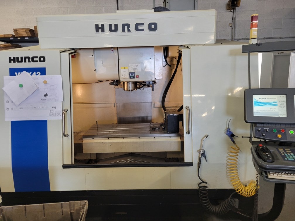 Hurco VMX42 VMC, 2007- WinMax Control, 4th Axis