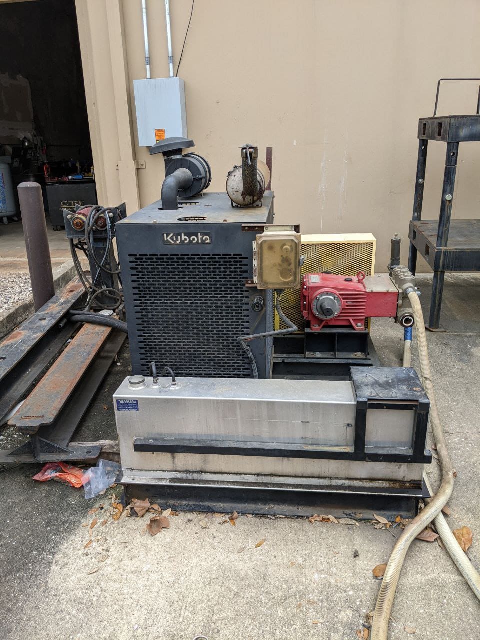 Giant Triplex GP7255A Water Pump with Kubota Engine, 2014