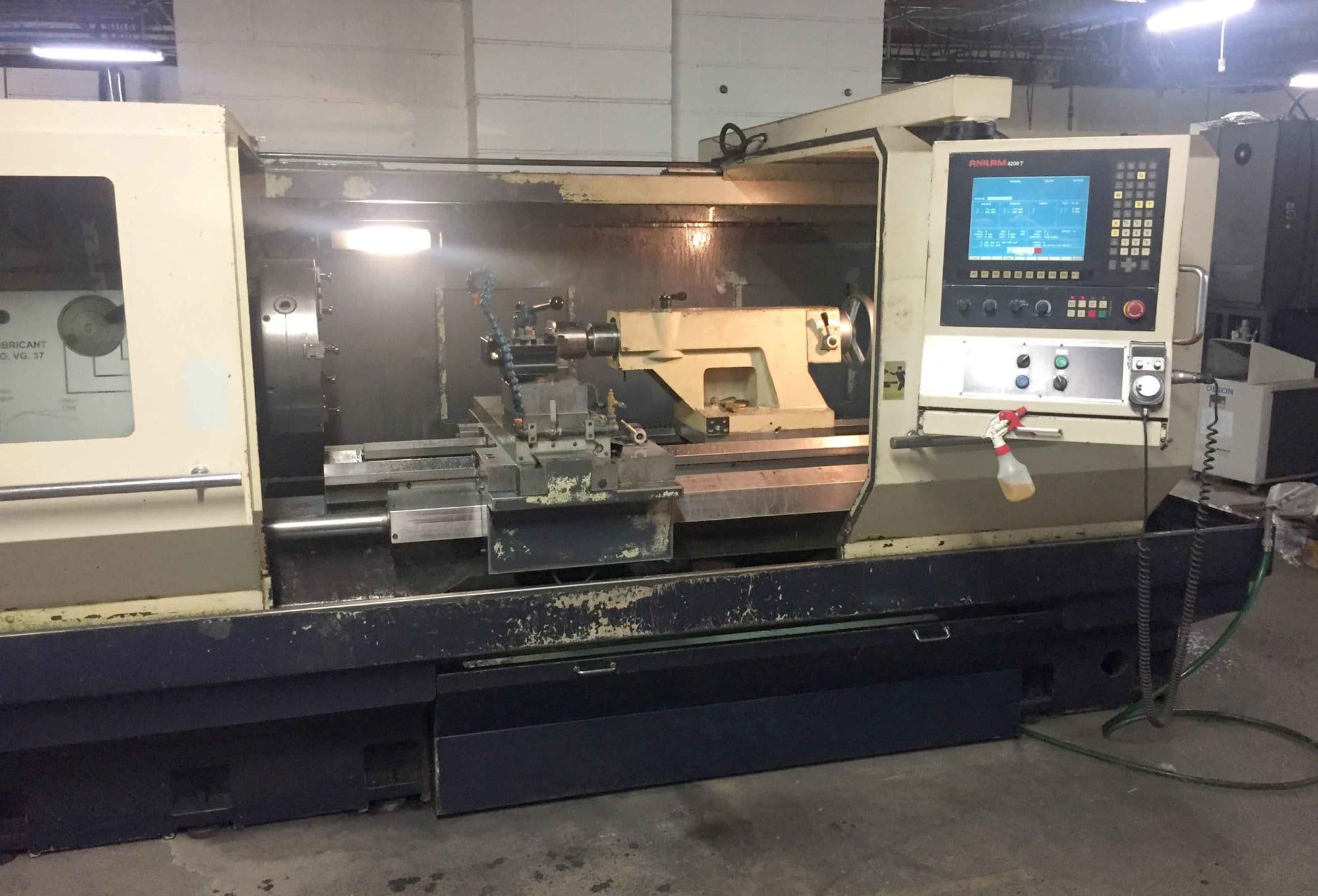 Willis 2680 ENC CNC Lathe, 2008 - 2x 20" Chucks, Tailstock, Tool Post, Anilam Control