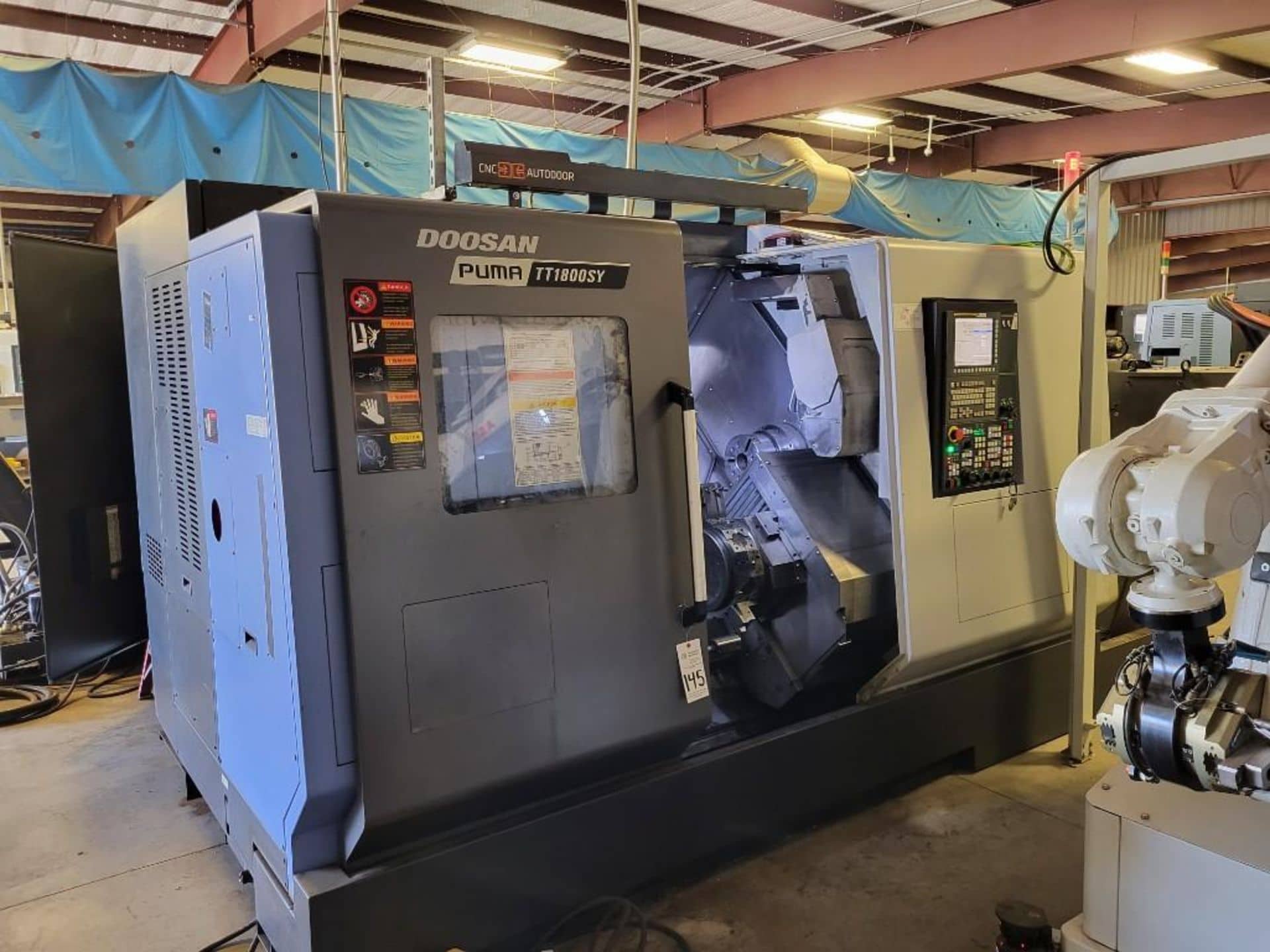 doosan turning center model puma tt1800sy 2018
