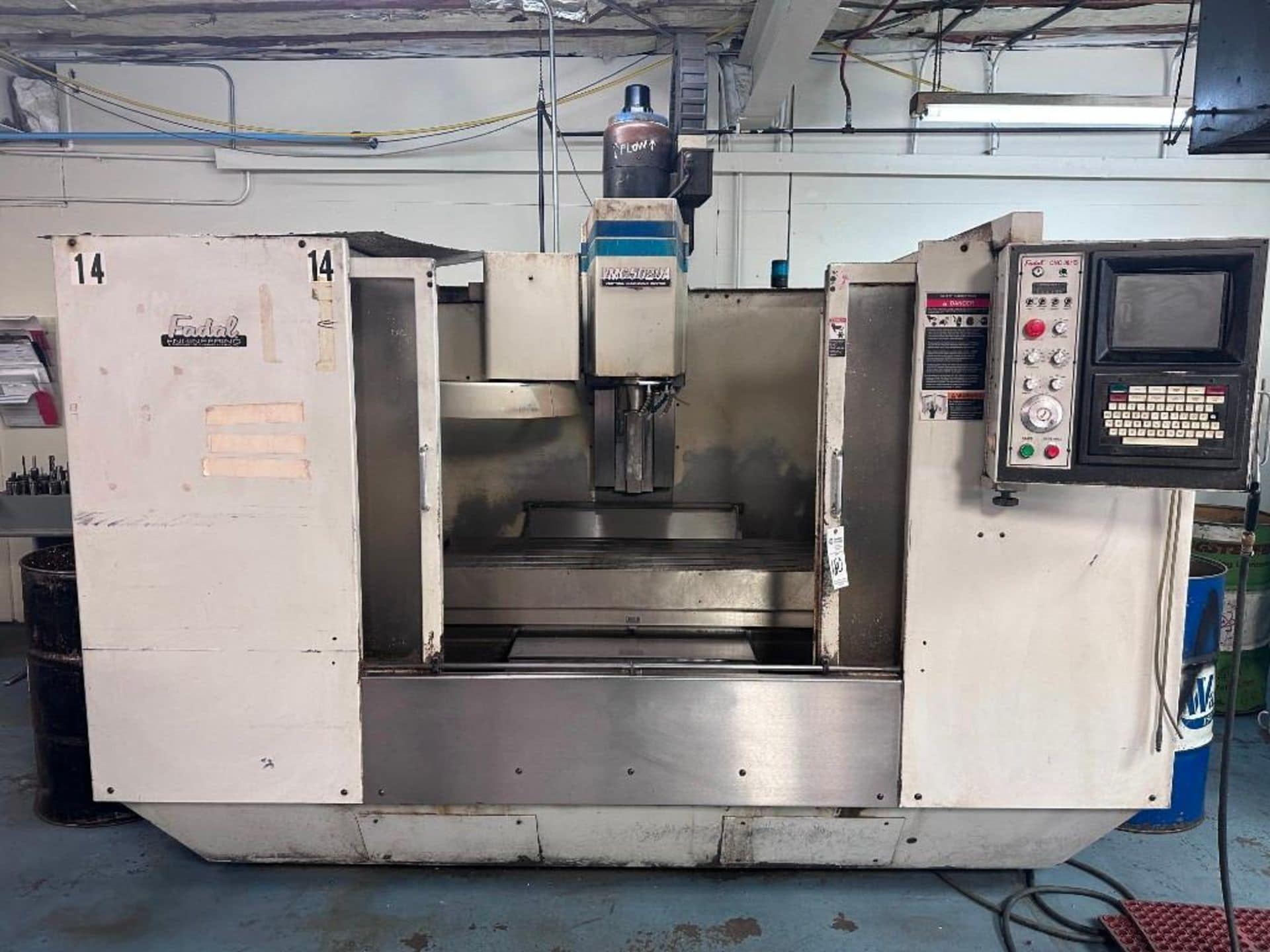 fadal-engineering-vertical-machining-center-5020aht-lot-180 fadal engineering vertical machining center 5020AHT