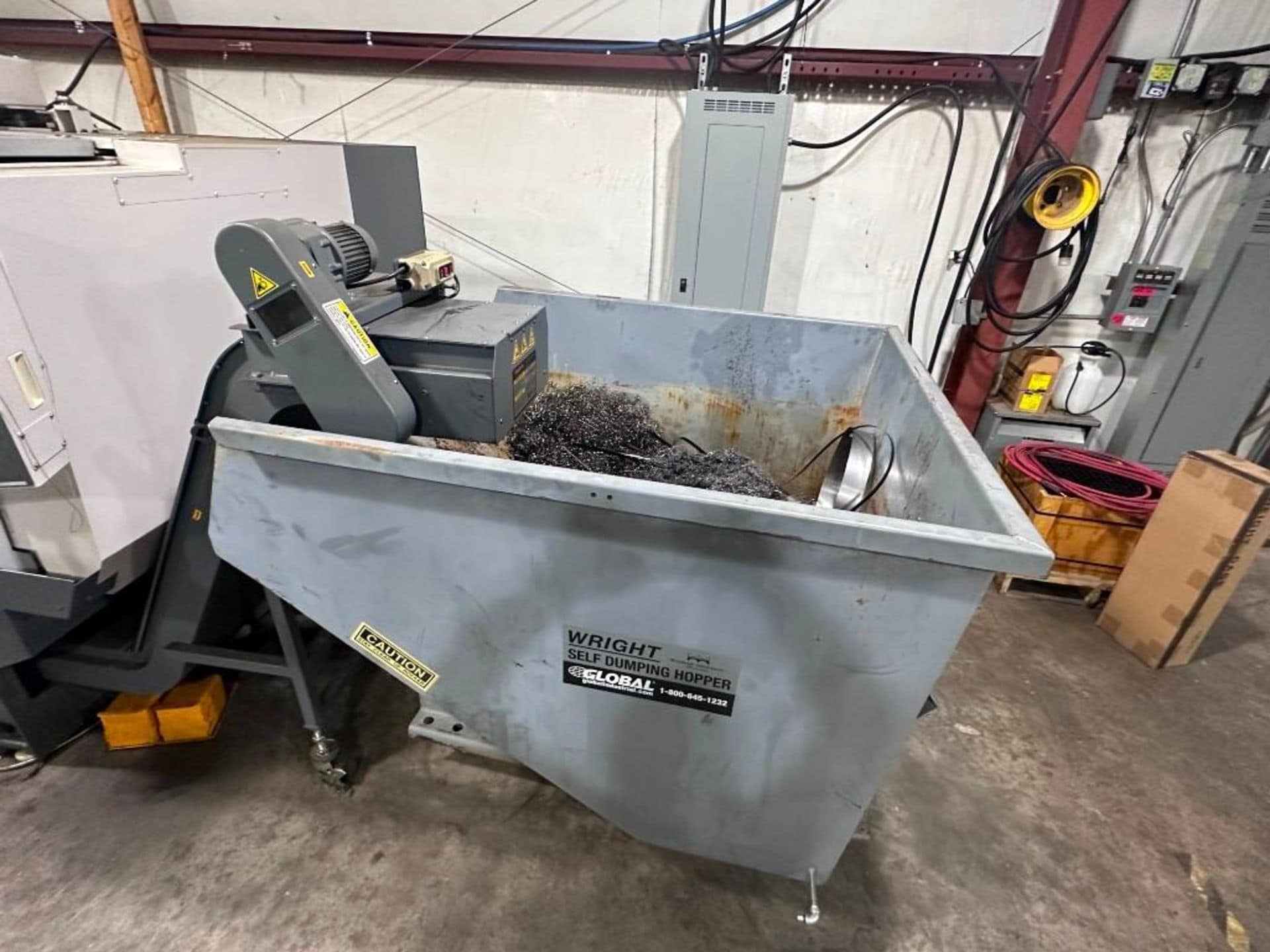 cart of cat40 tool holders and collects