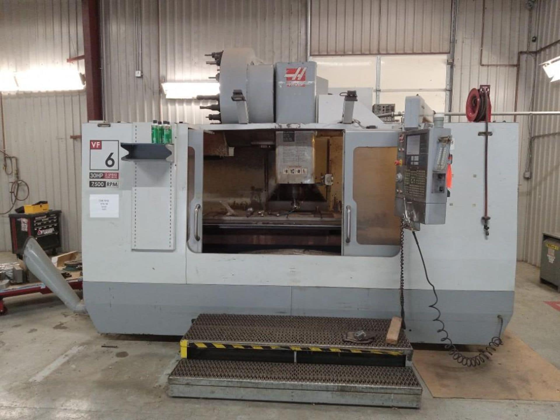 haas vf 6 50 vertical machining center