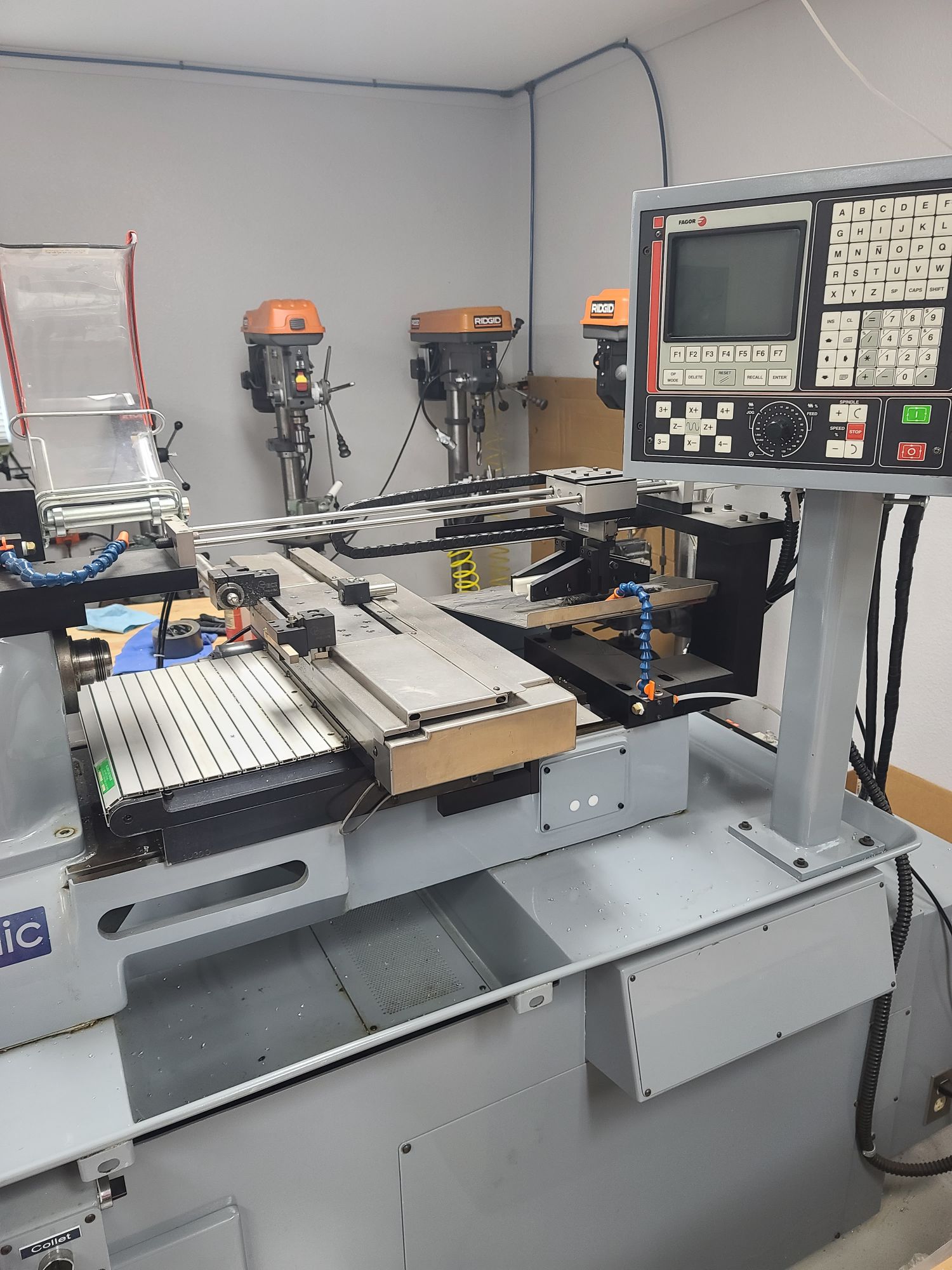 Hardinge DV-59 Precision CNC Lathe, Rebuilt 2014 - Equipped with Accuslide/Live Tooling - Image 5