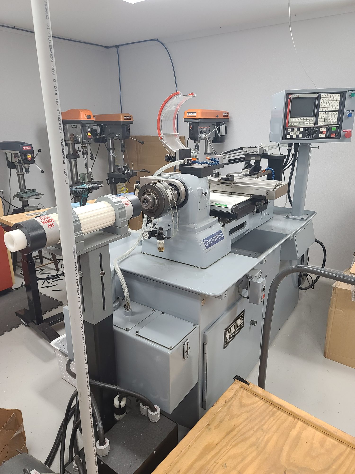 Hardinge DV-59 Precision CNC Lathe, Rebuilt 2014 - Equipped with Accuslide/Live Tooling - Image 6