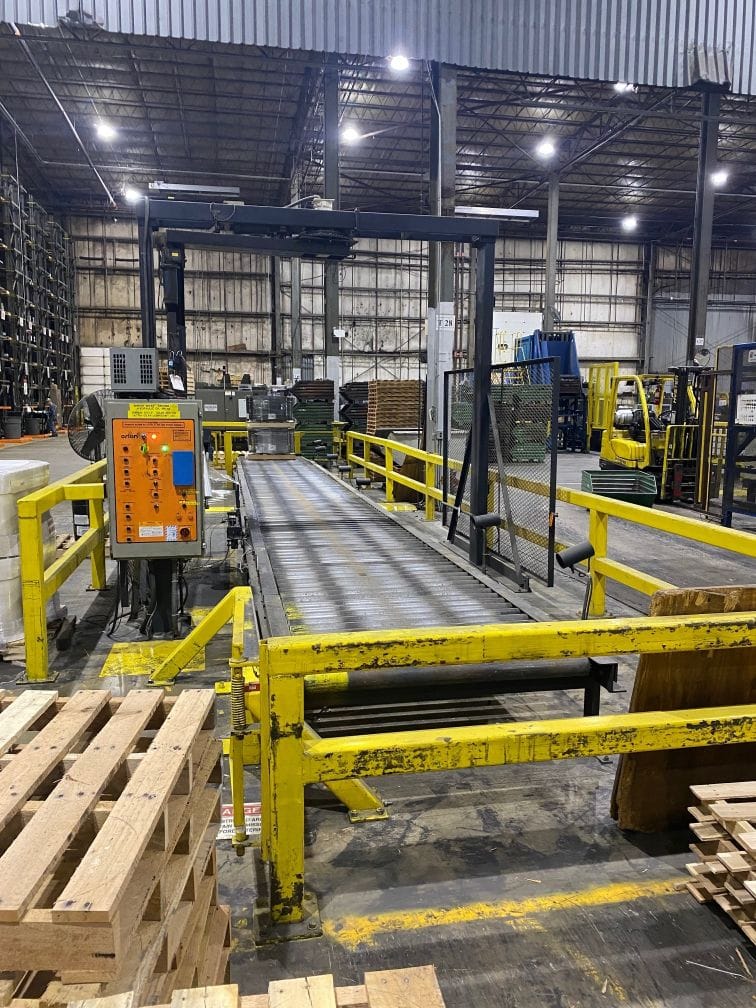 Orion MA55-577 Automatic Rotary Arm Stretch Wrapper System, 1995