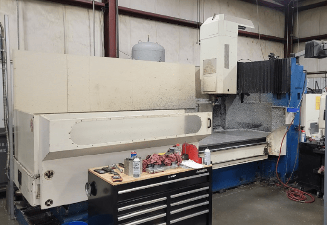 Kao Ming KMC-3000 Gantry Machining Center, 1989 - Fanuc Control