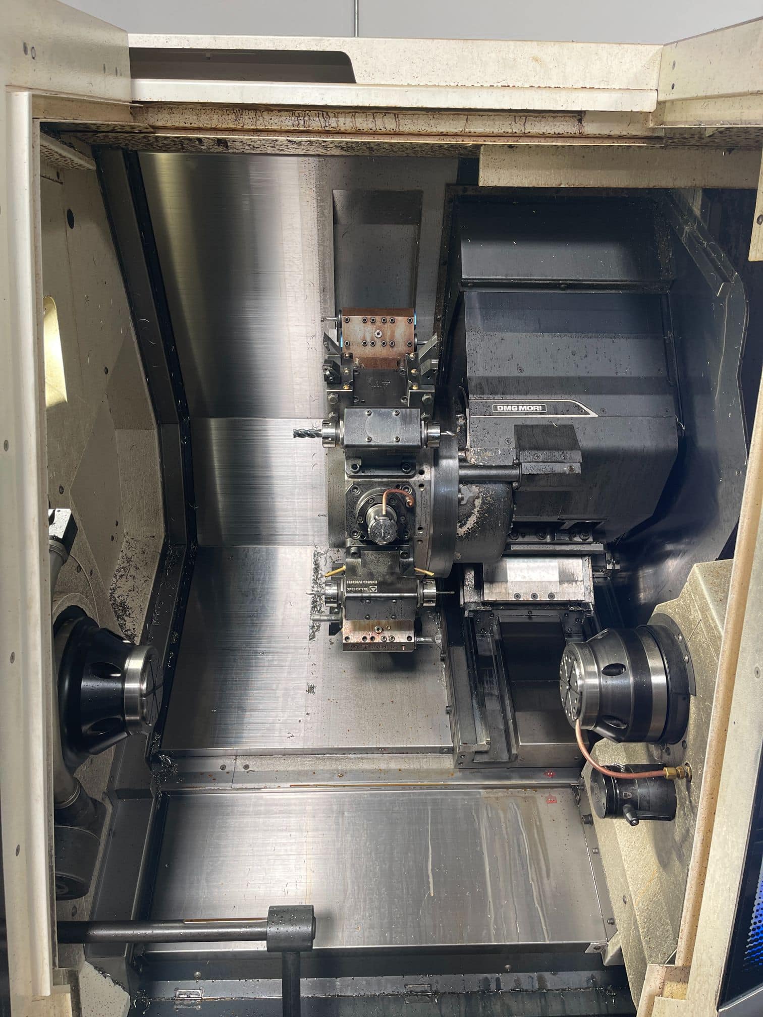 DMG Mori NLX2500/700 CNC Lathe, 2019 - Sub Spindle, Live Tooling, Tool Presetter - Image 6
