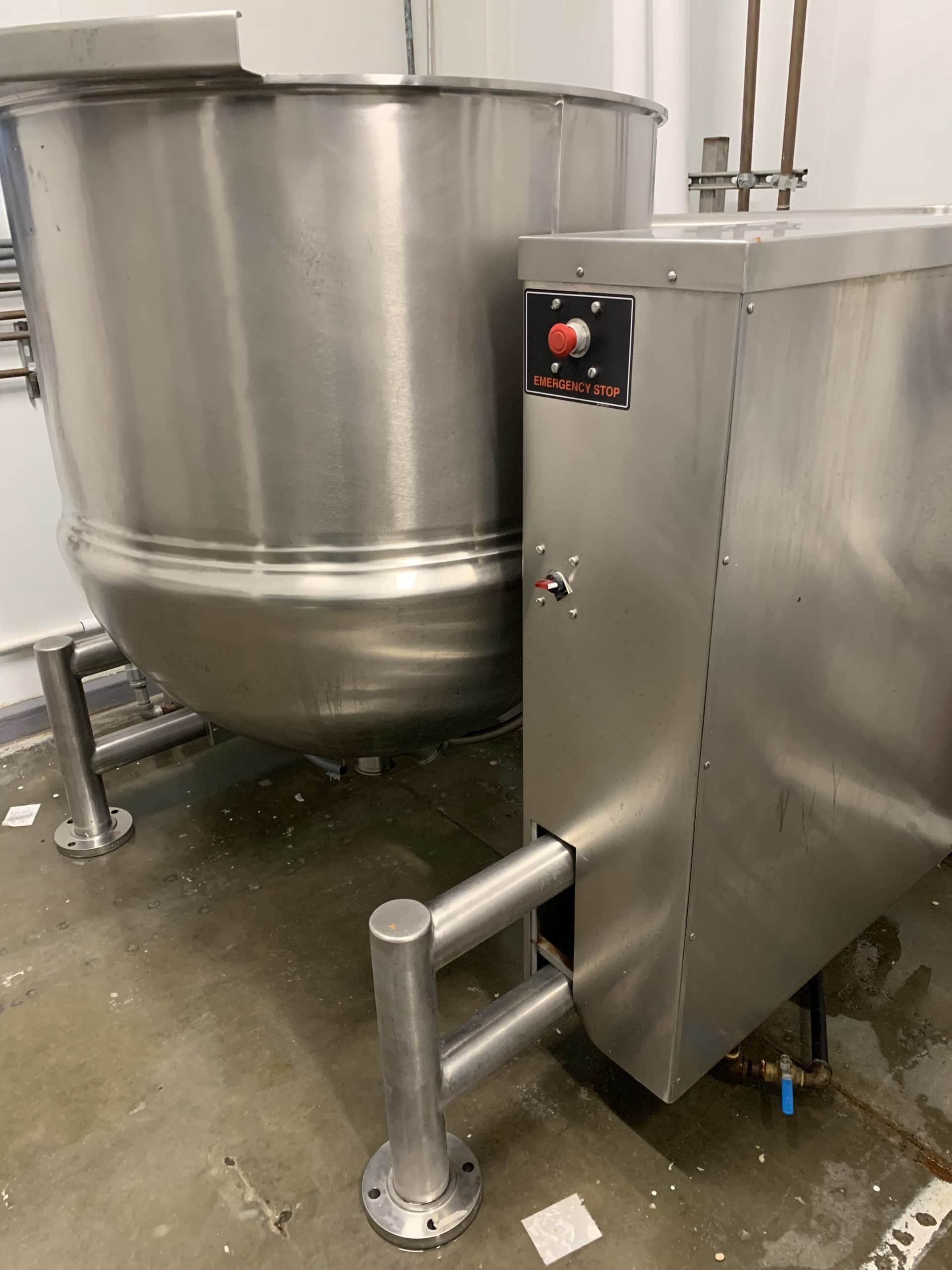 200 Gallon Lee Industries 200 DN Stainless Steel Kettle, 2008 - Image 3