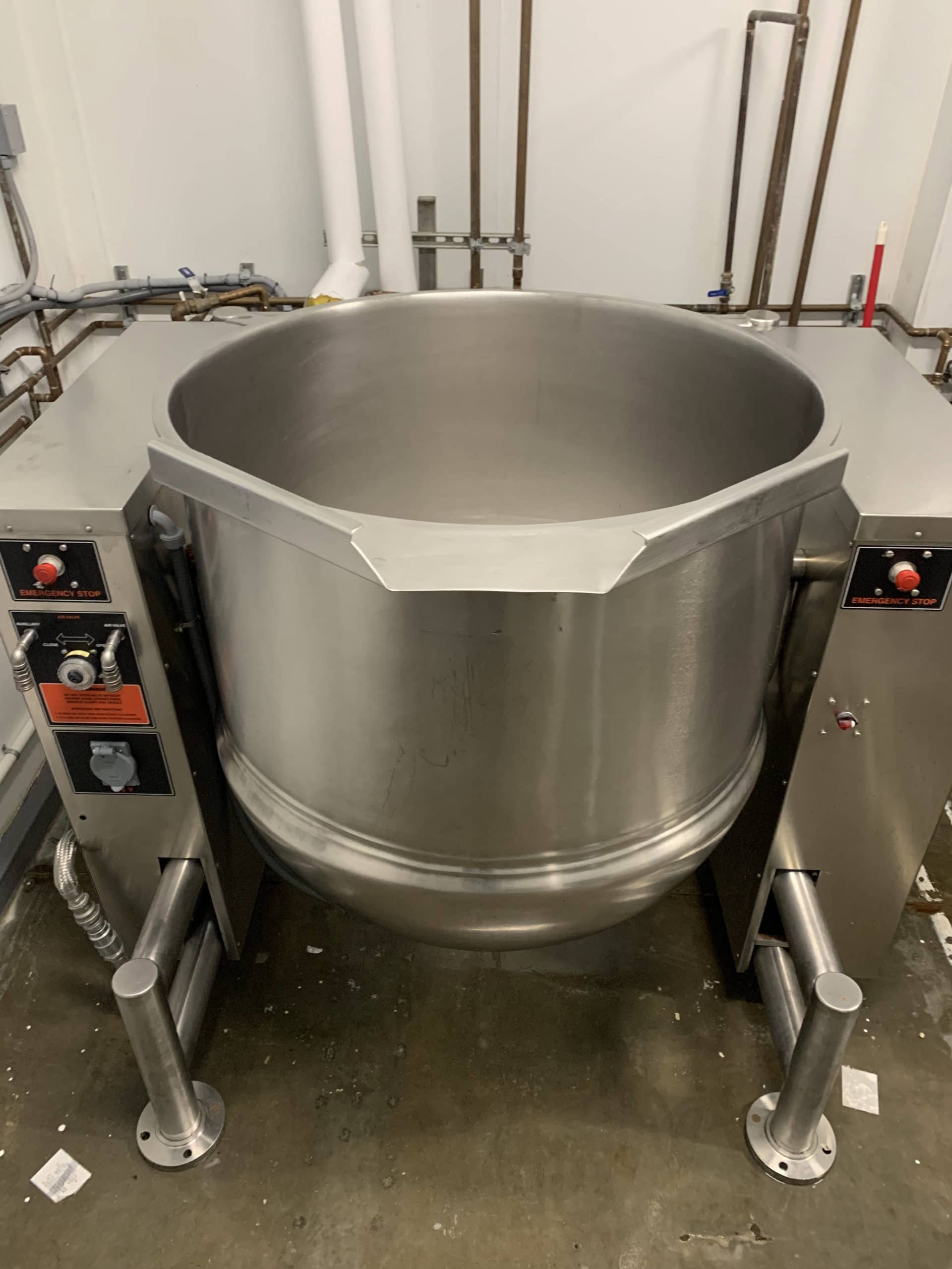 200 Gallon Lee Industries 200 DN Stainless Steel Kettle, 2008 - Image 4