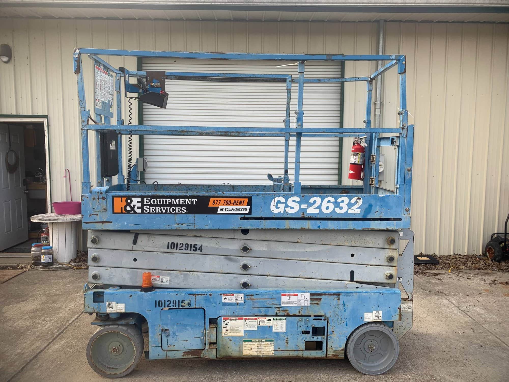 26' Genie GS-2632 Scissor Lift, 2013