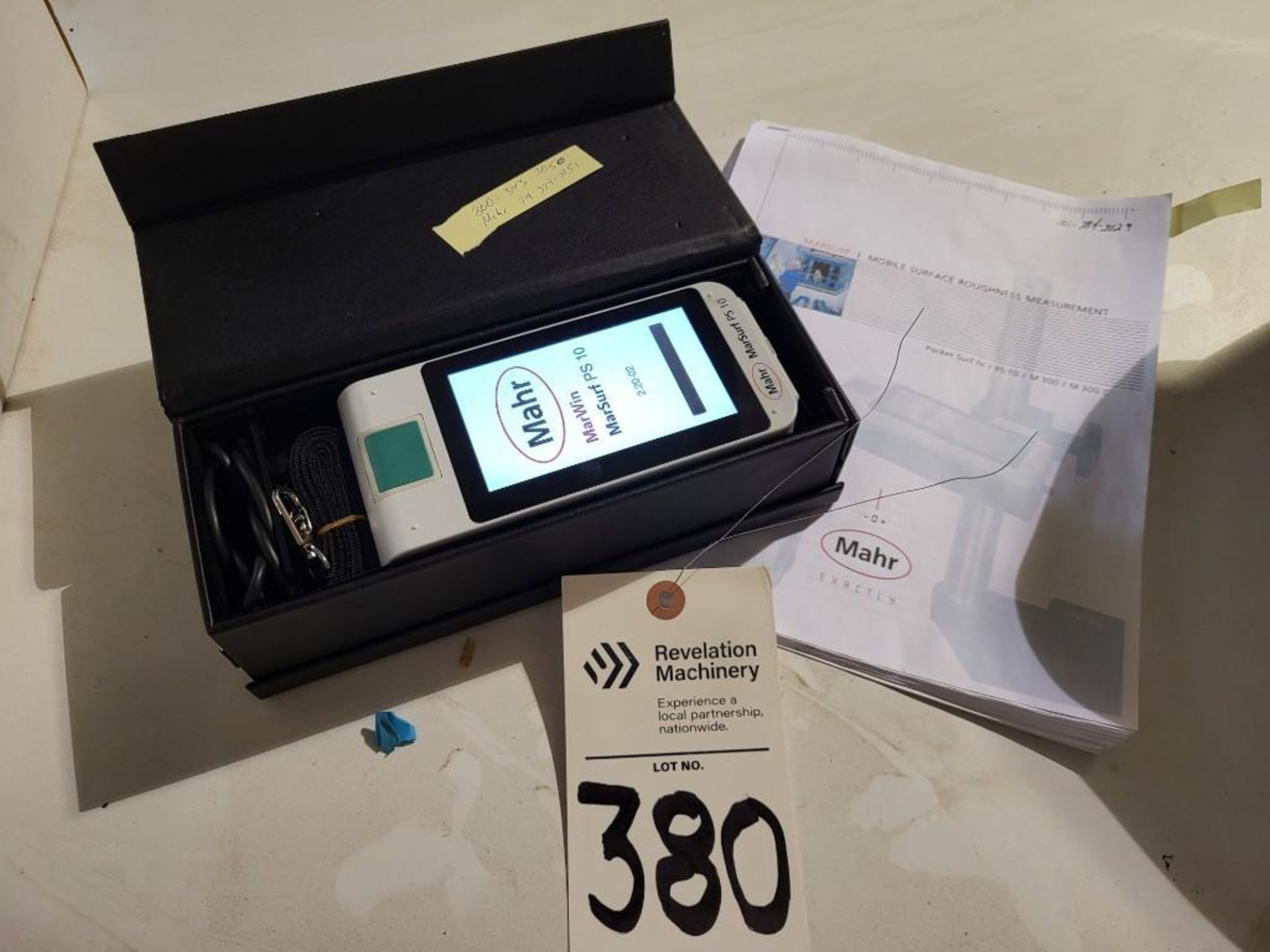 mahr marsurf ps10 mobile surface roughness meter